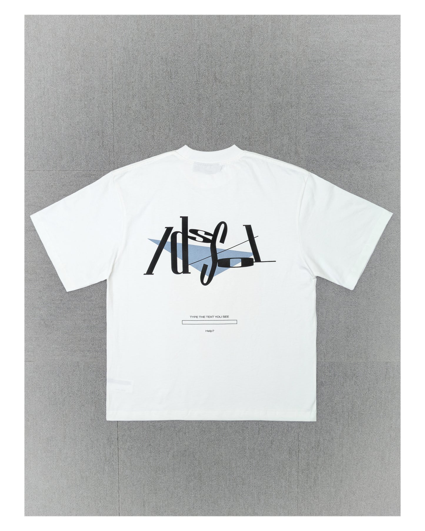 1ds Captcha Boxy Tee (White)