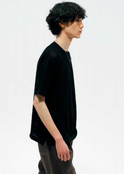 Opaque OpenKnit Short Sleeve Top