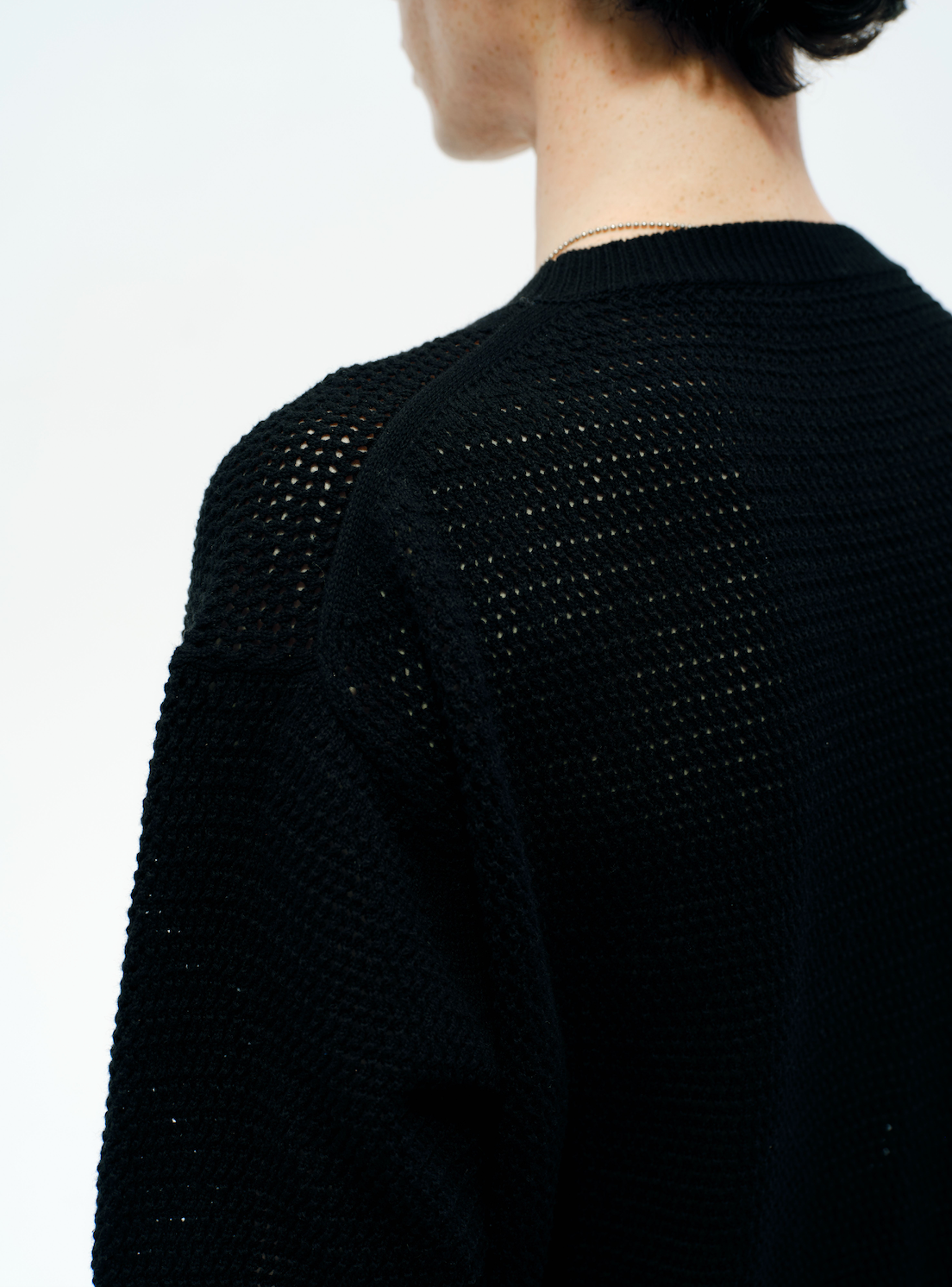 Opaque OpenKnit Short Sleeve Top