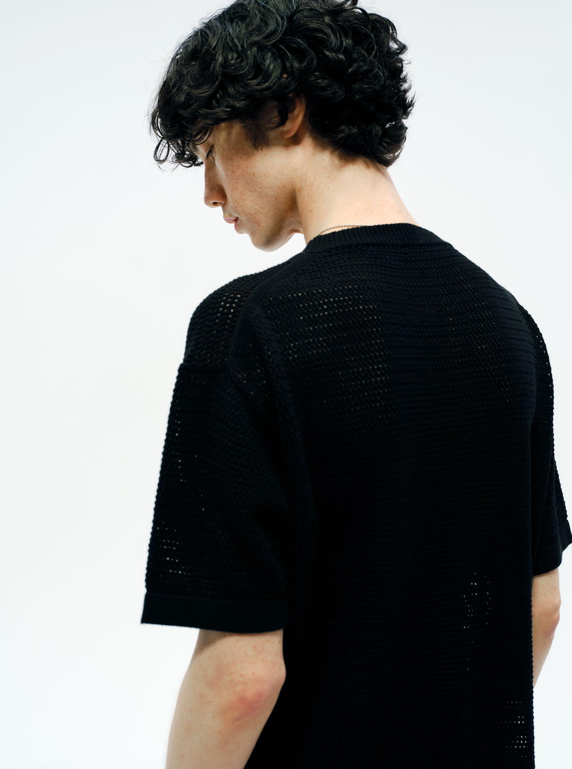 Opaque OpenKnit Short Sleeve Top