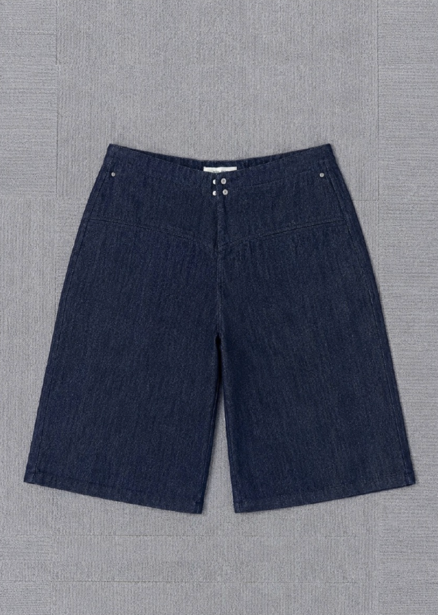 1ds Bias-Pocket Shorts (Indigo)