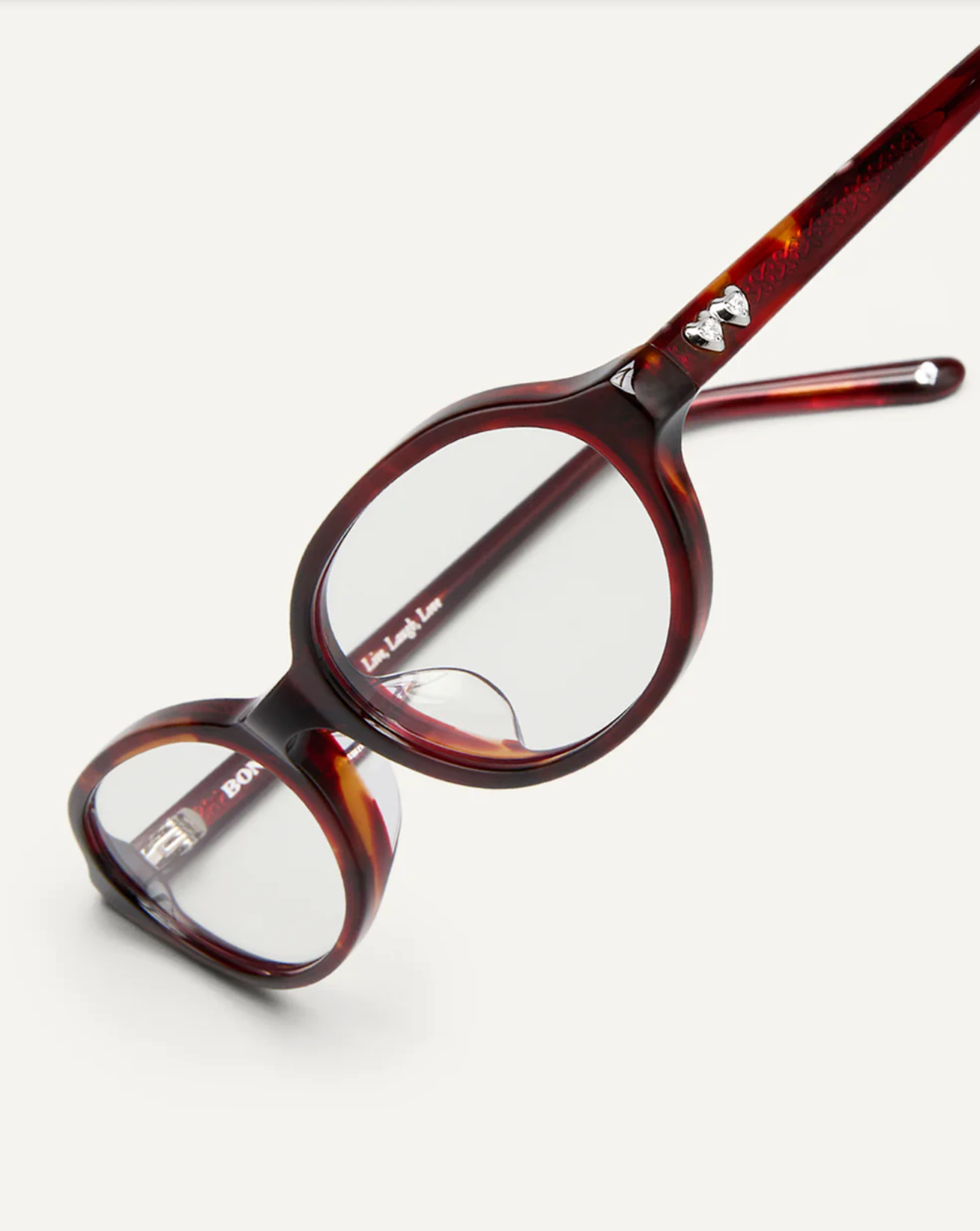 Bigger Baby Red Tortoise & Clear Lens