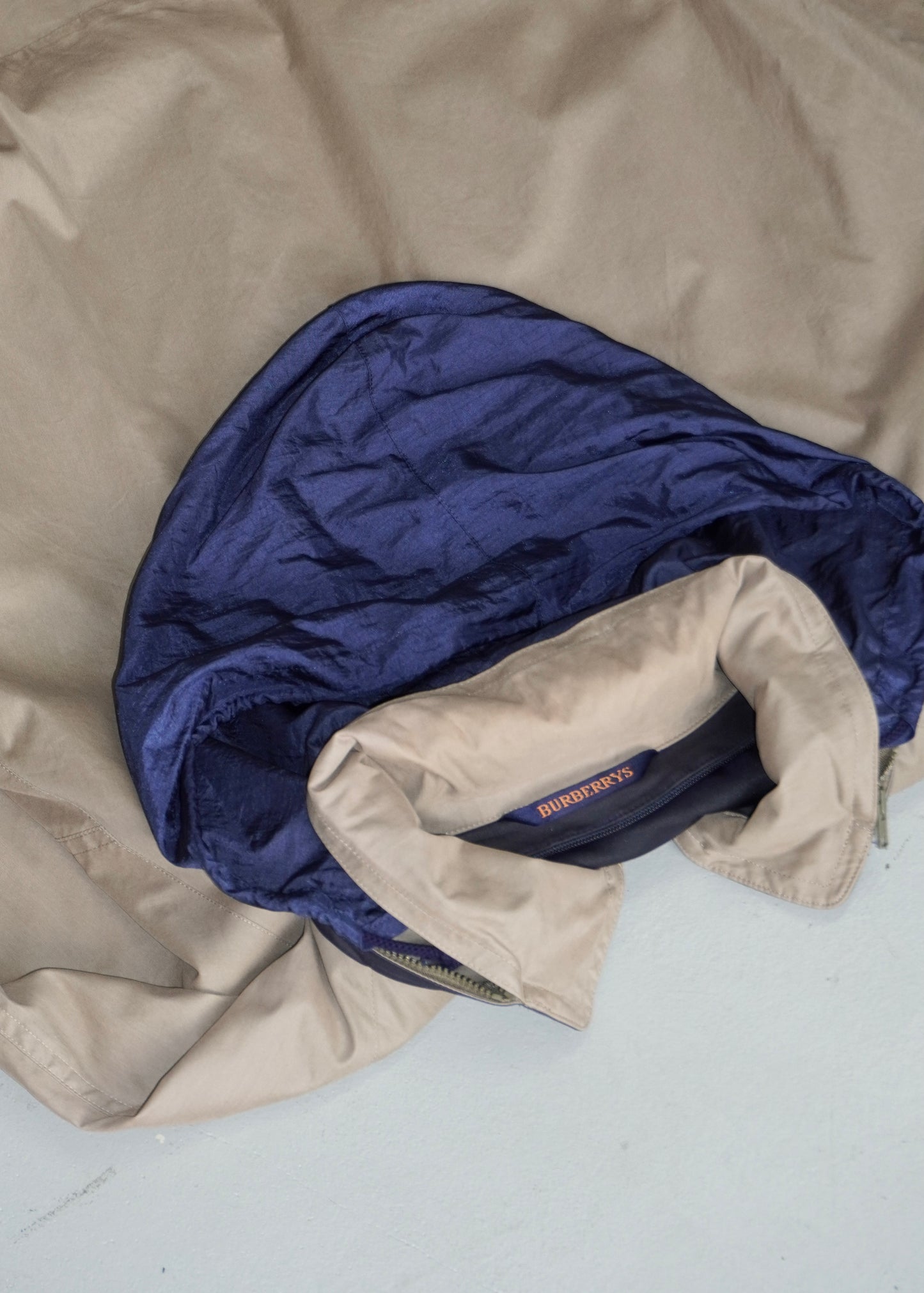 Burberry Harrington Jacket (Grey-toned Beige)