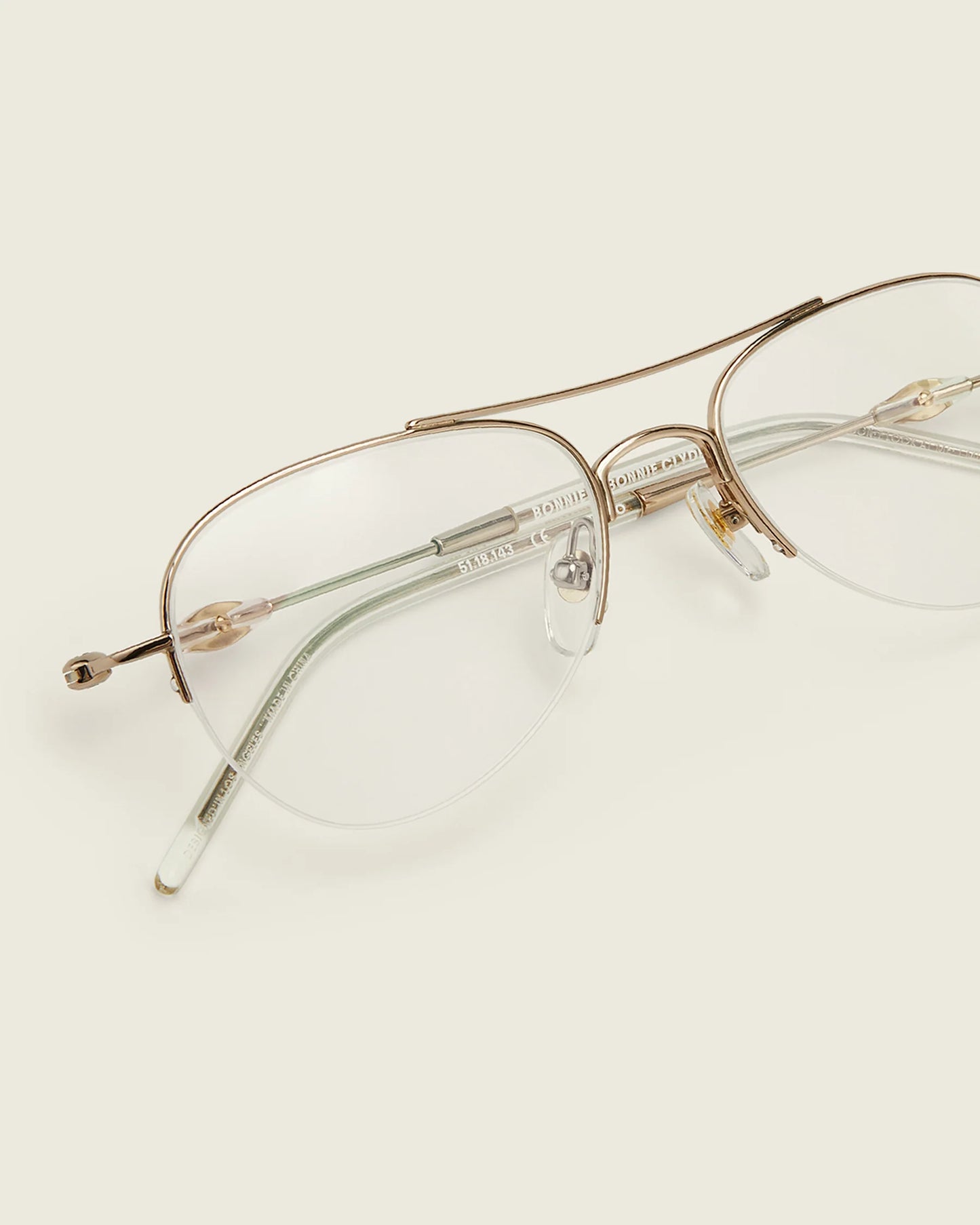 Autobio Gold Transparent Yellow & Clear Lens