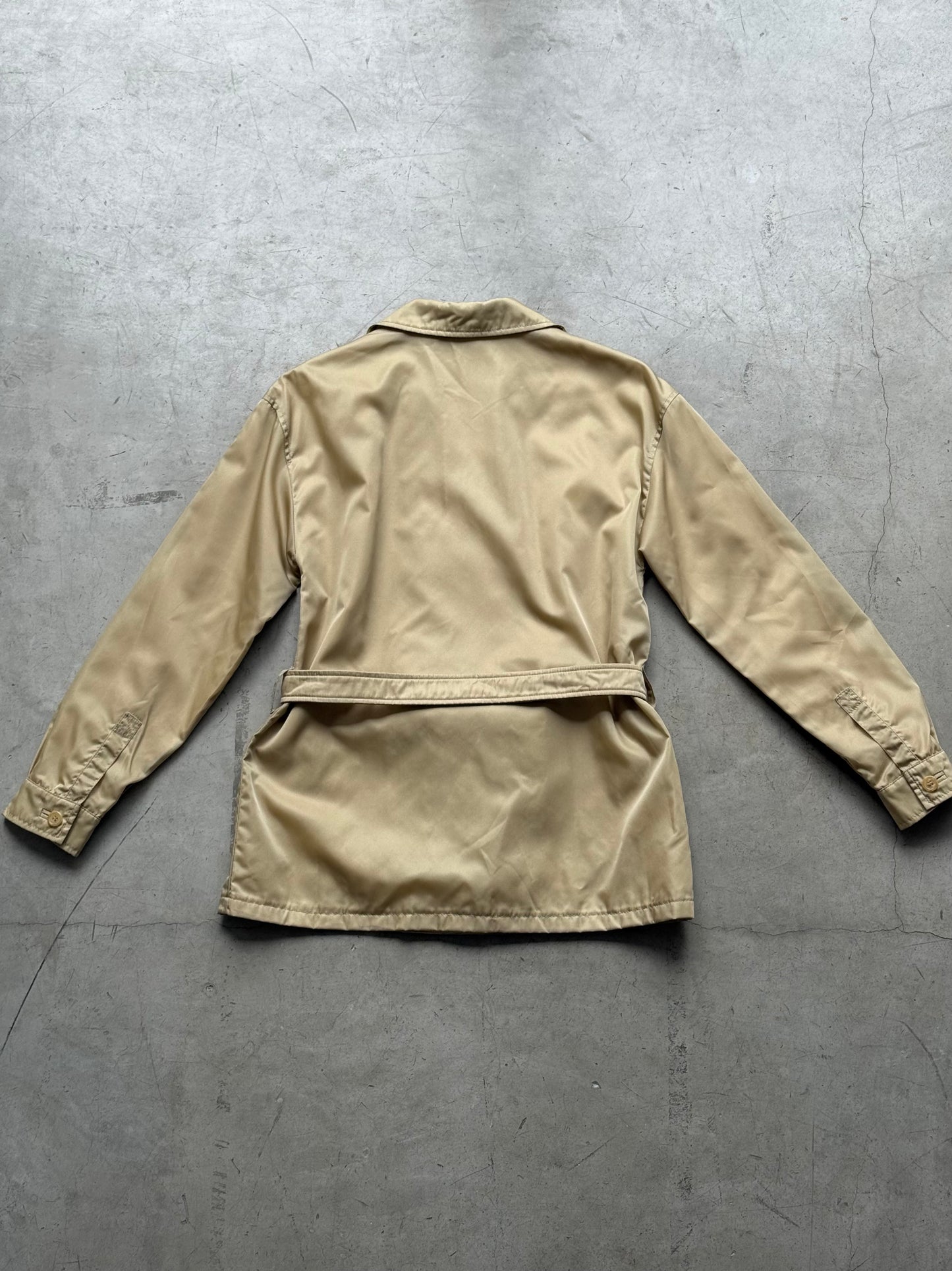 Prada Spring 1995 Nylon Trench Coat (velvetknife)