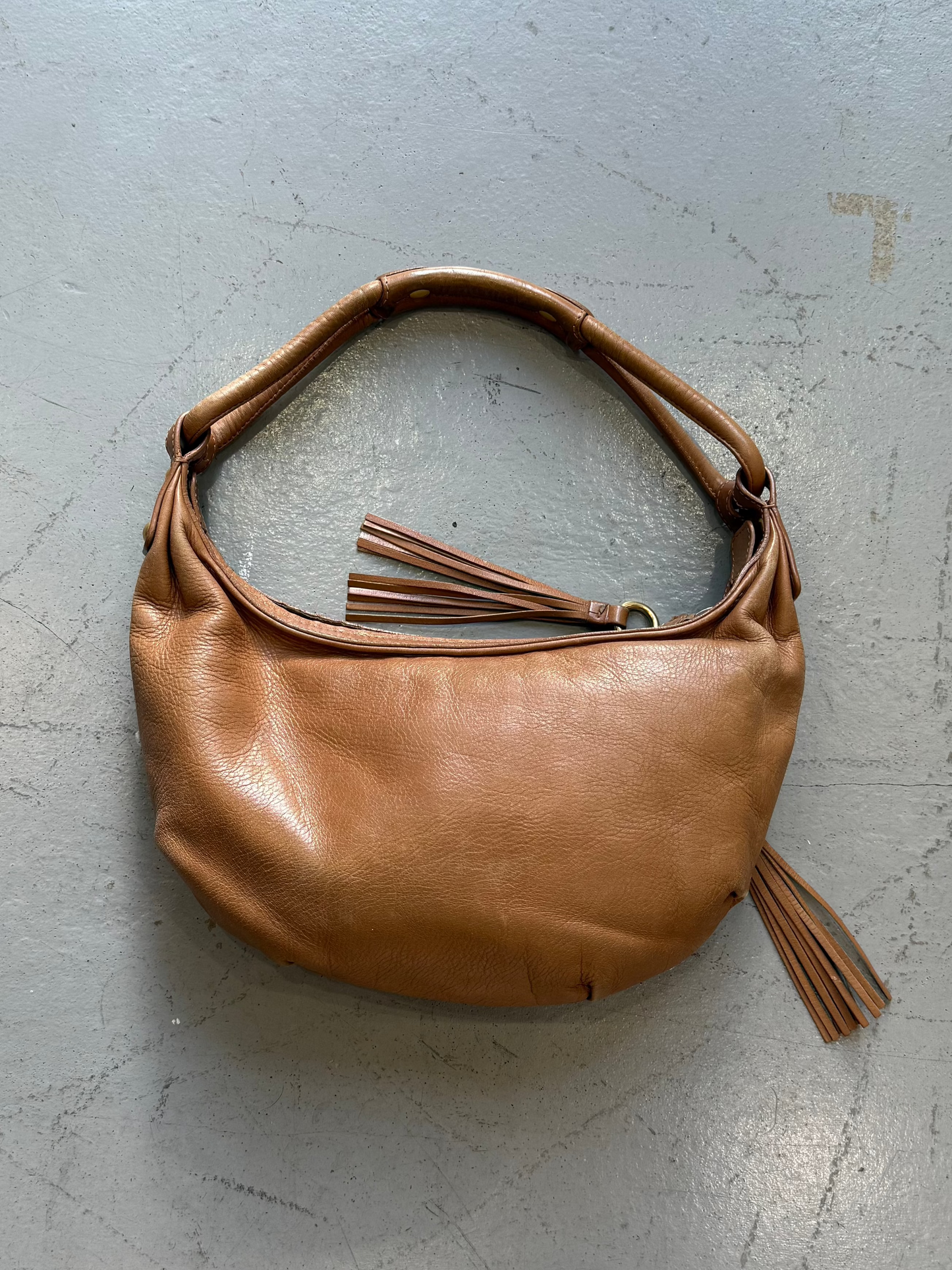 Ferragamo leather shoulder bag