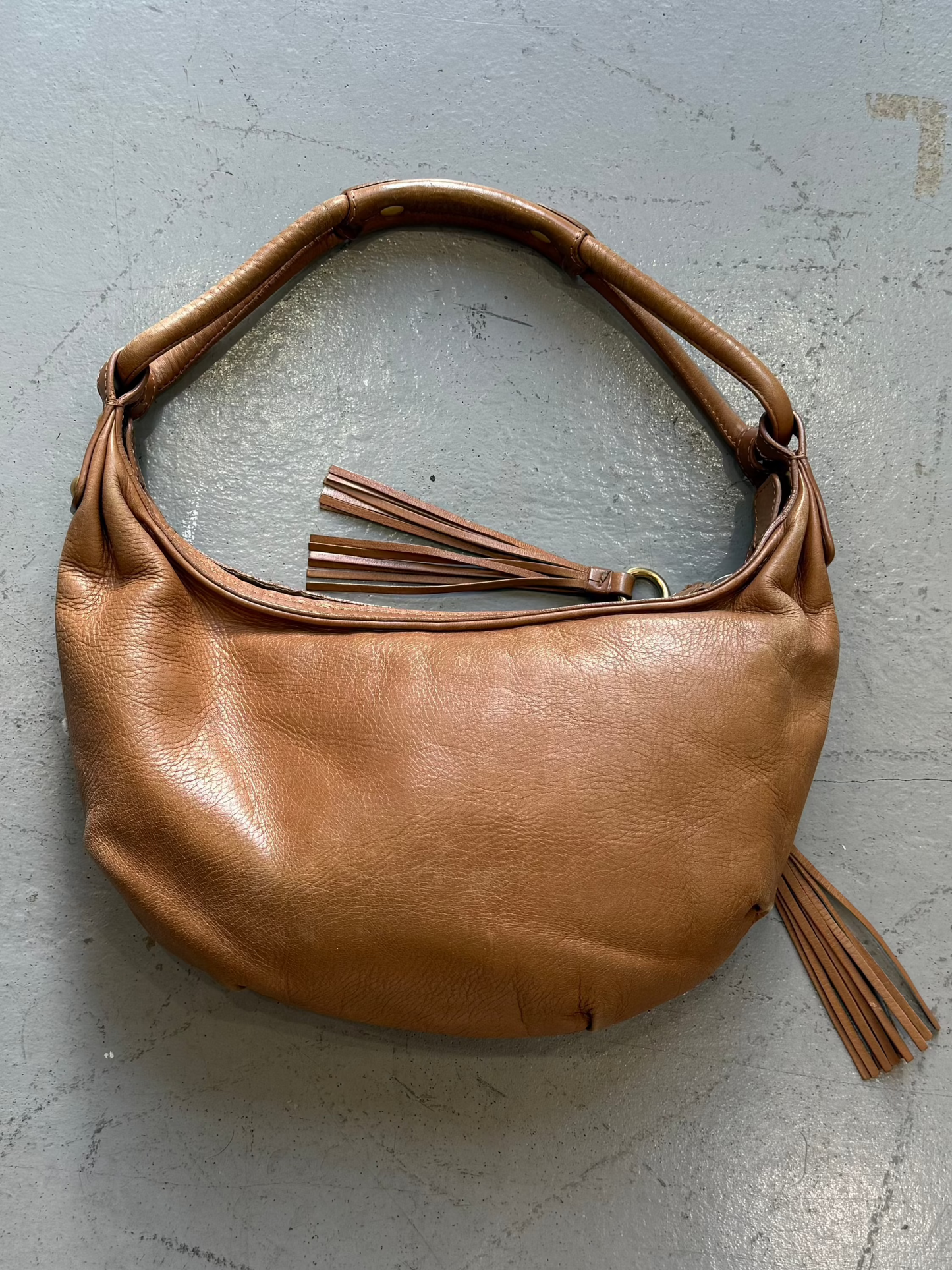 FERRAGAMO leather shoulder bag