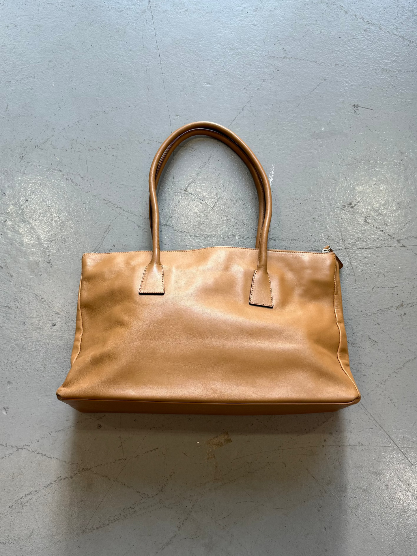 JIL SANDER brown leather bag
