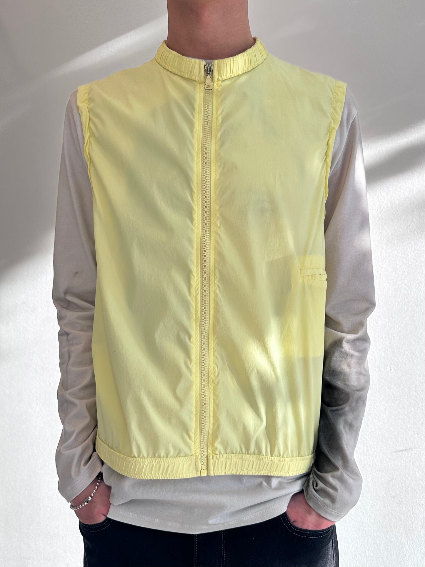 JIL SANDER zipper vest