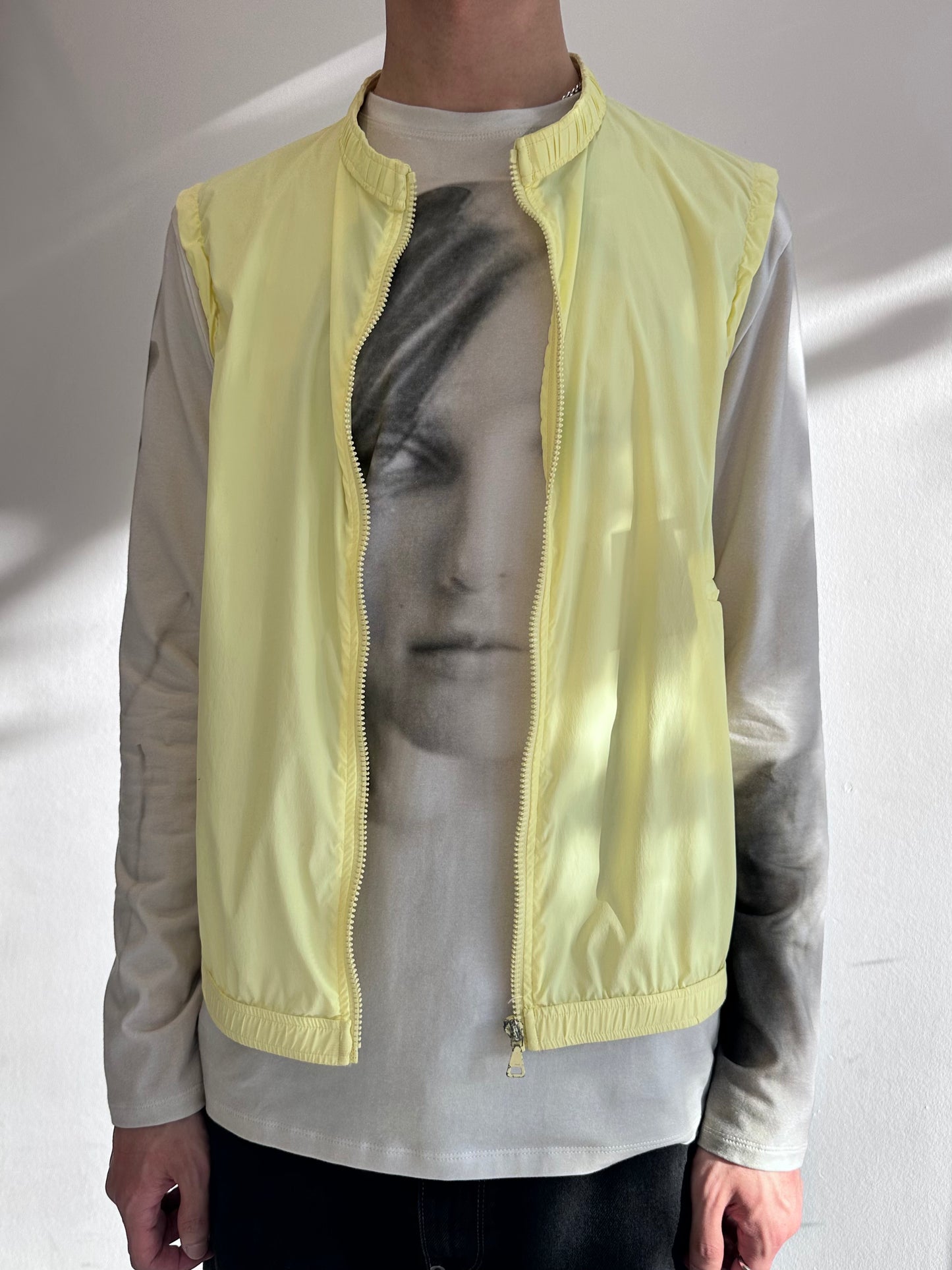 JIL SANDER zipper vest