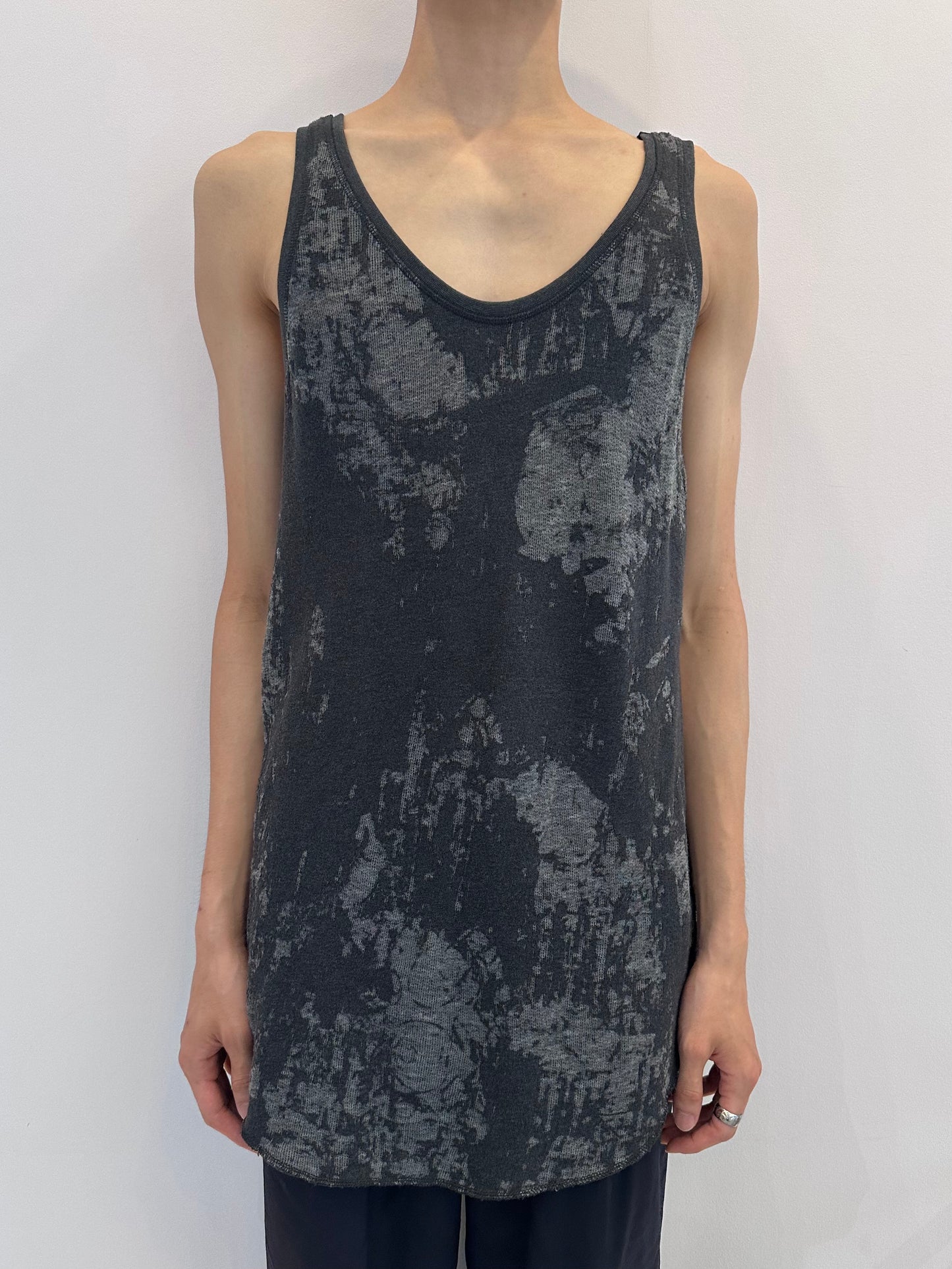 DRIES VAN NOTEN Sleeveless Graphic Top