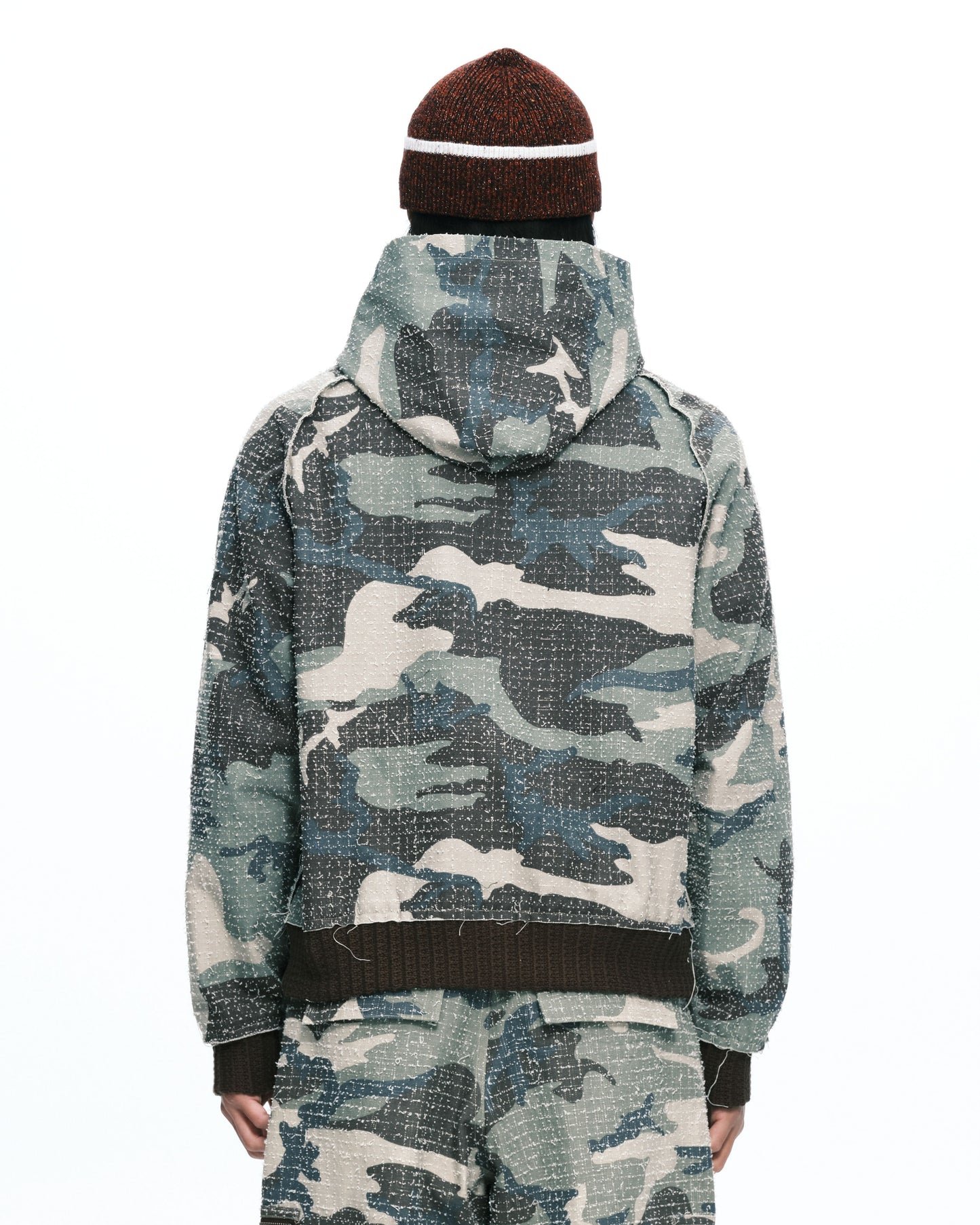 Camo zip-up Green camo
