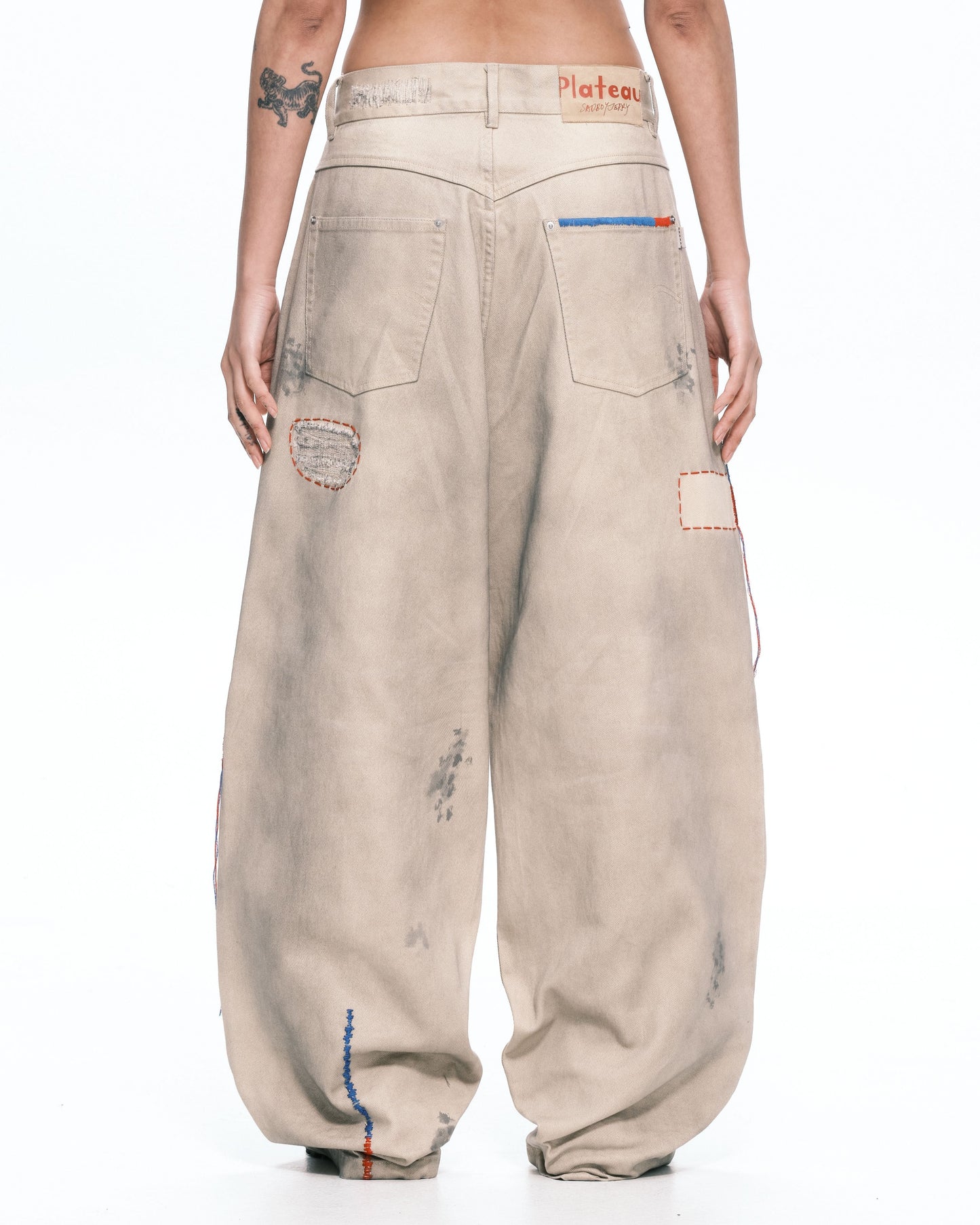Hand patched chino