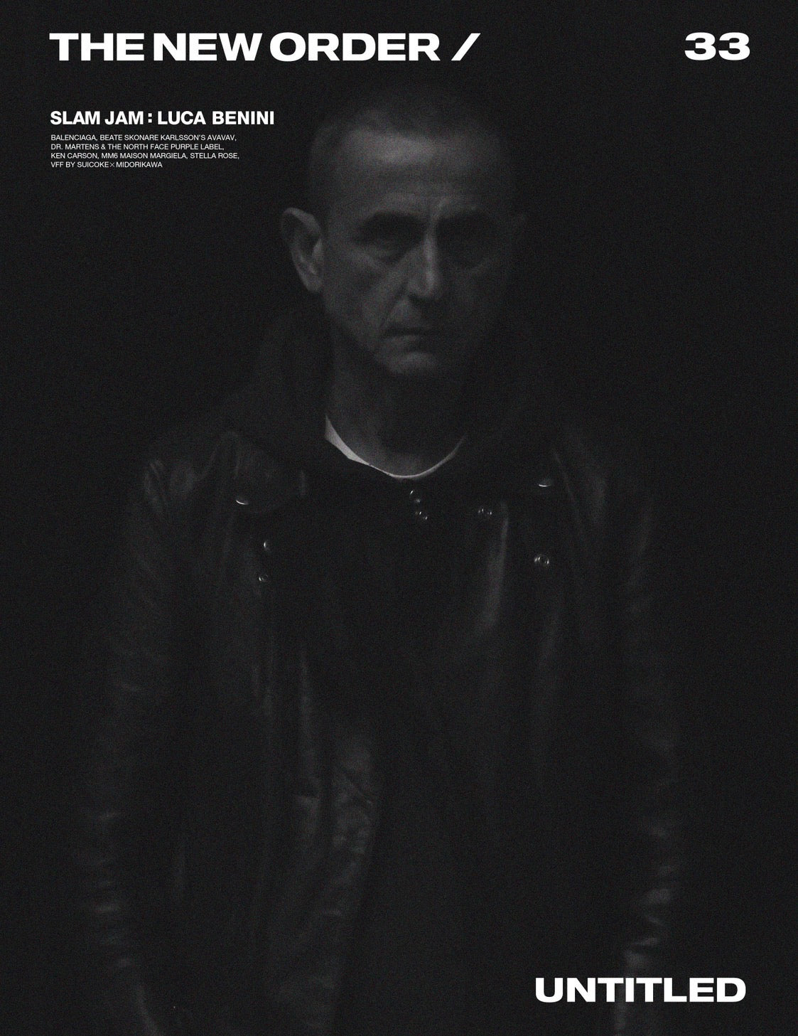 The New Magazine issue 33:UNTITLED - SLAM JAM : LUCA BENINI