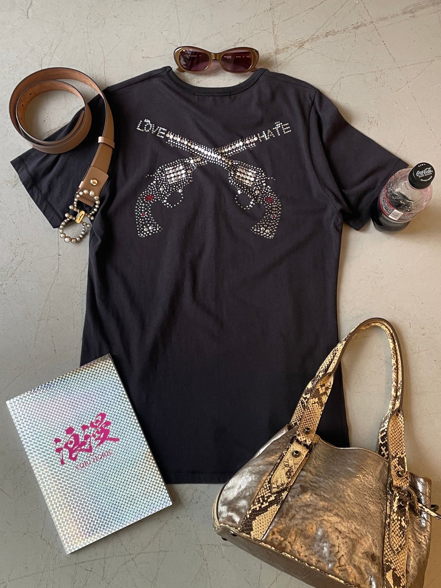 ROAR Love & Hate Studs Tee