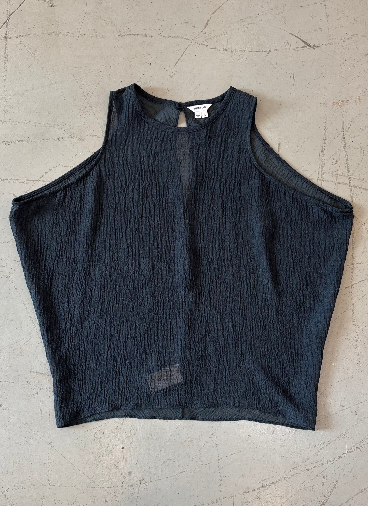 HELMUT LANG See-through Blouse