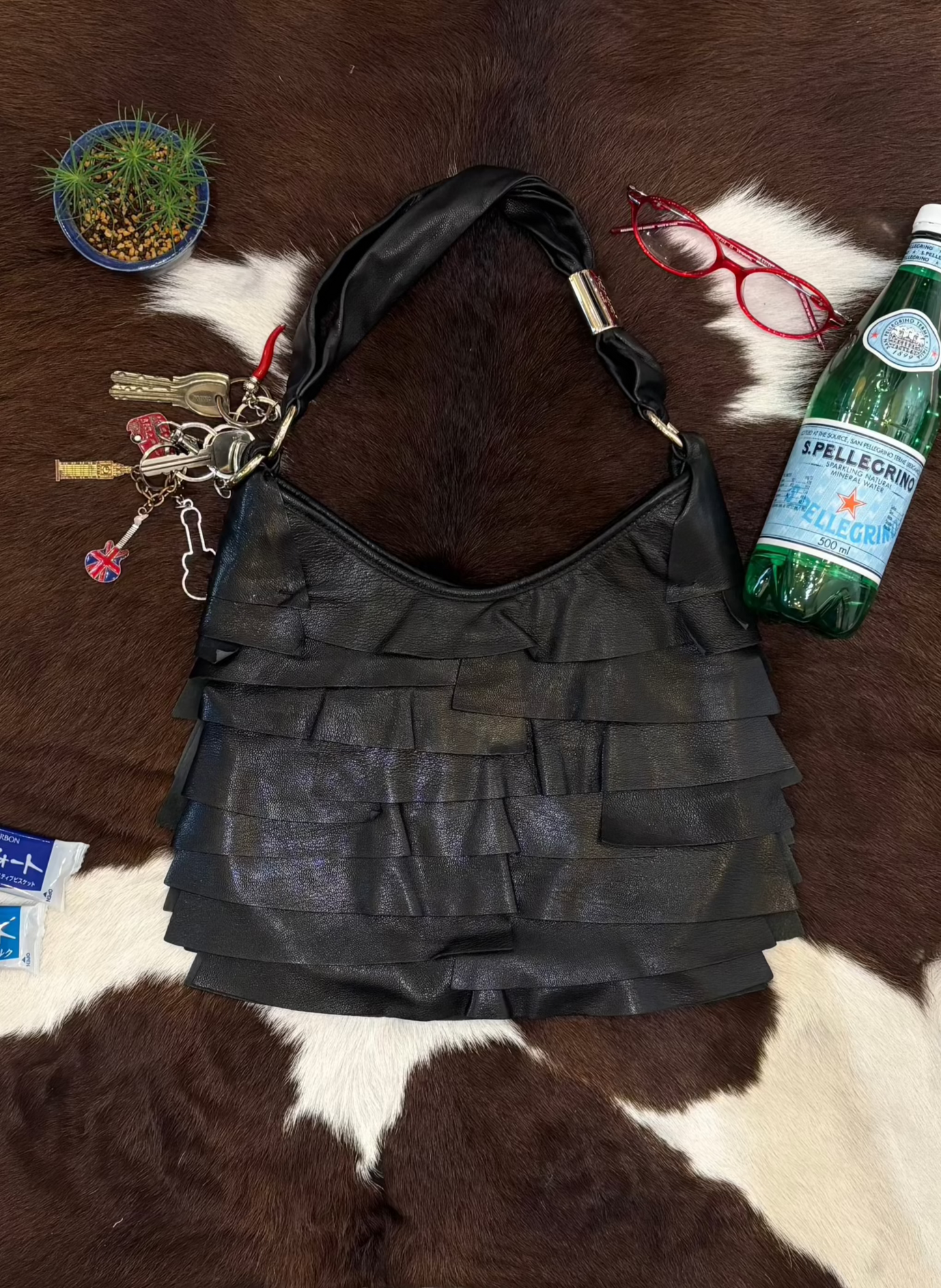 YSL St Tropez ruffled bag 2004FW by TOM FORD