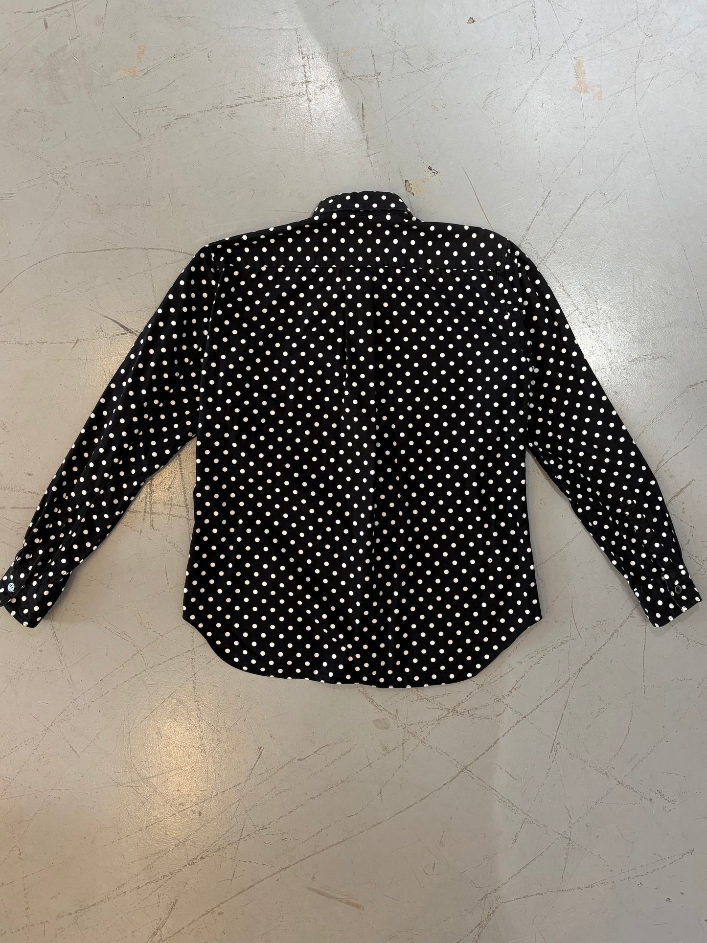 Black COMME des GARCONS Dot Shirt