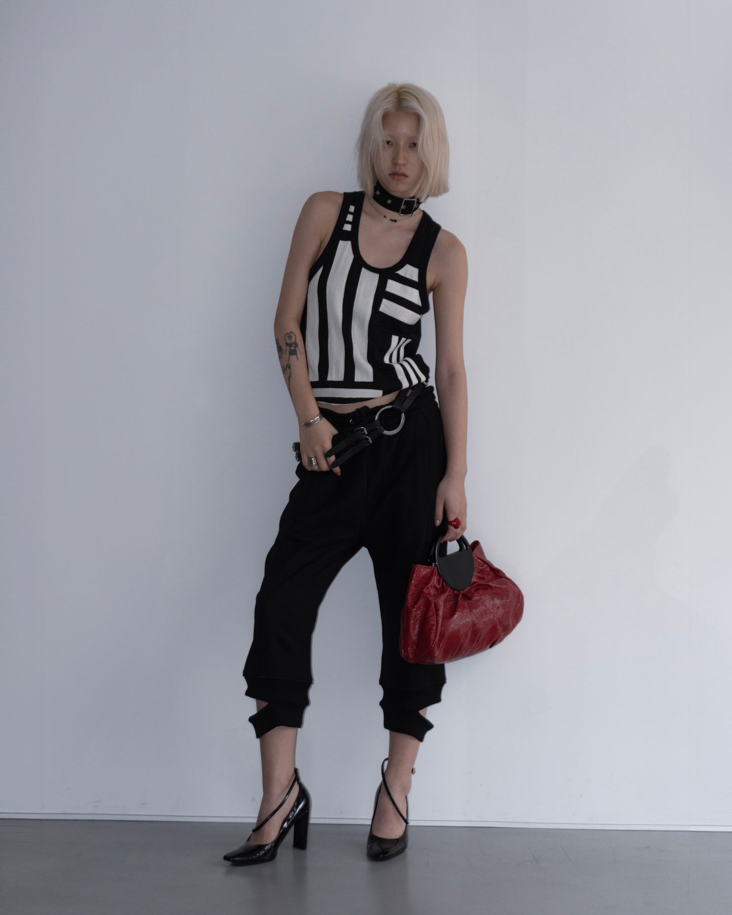 Y-3 Patchwork Tank Top