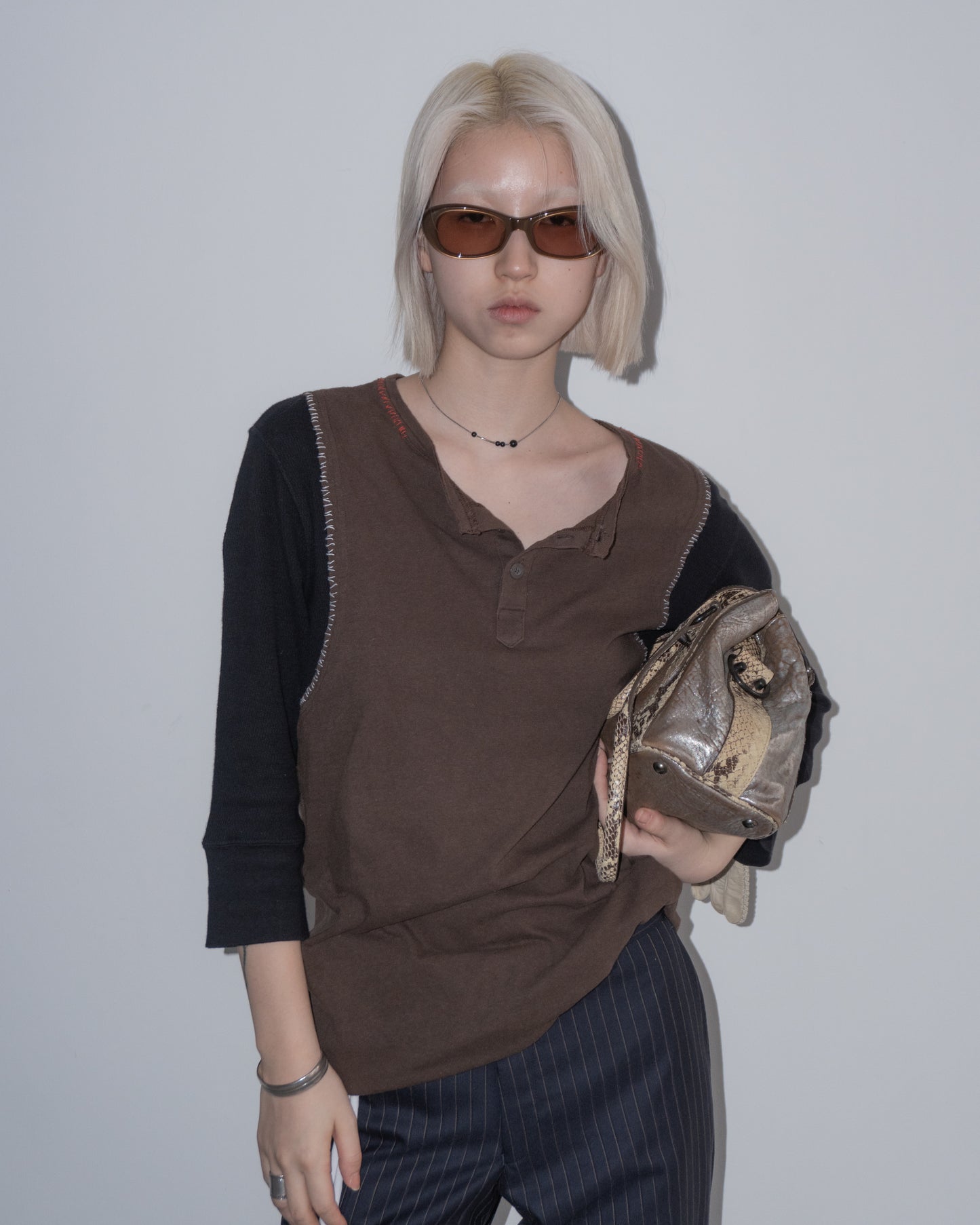 MIUMIU python hand bag