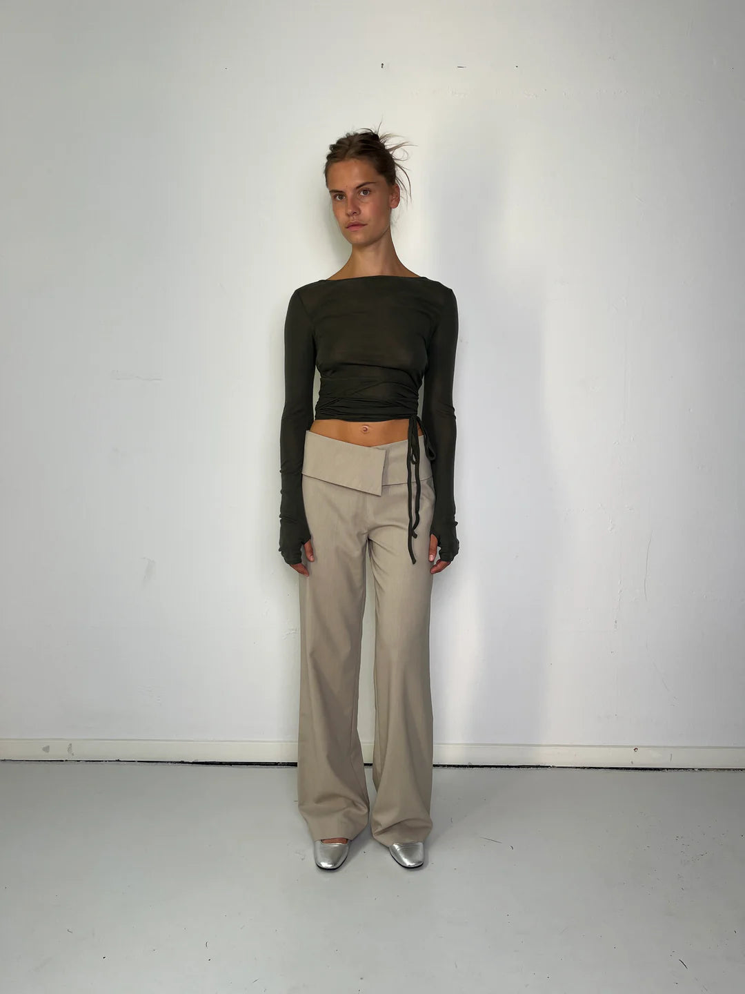 Luna Wrap Blouse