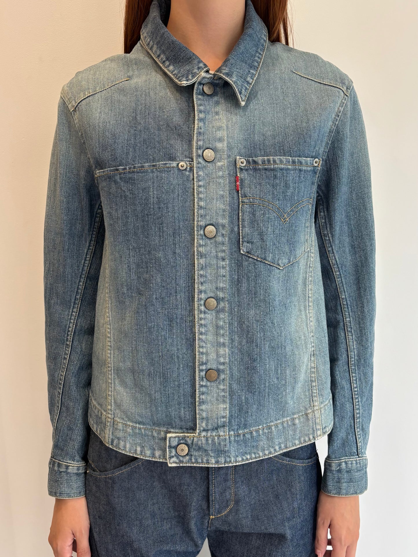Levi's ENGINEERED JEANS 00s Graphic Denim Jacket