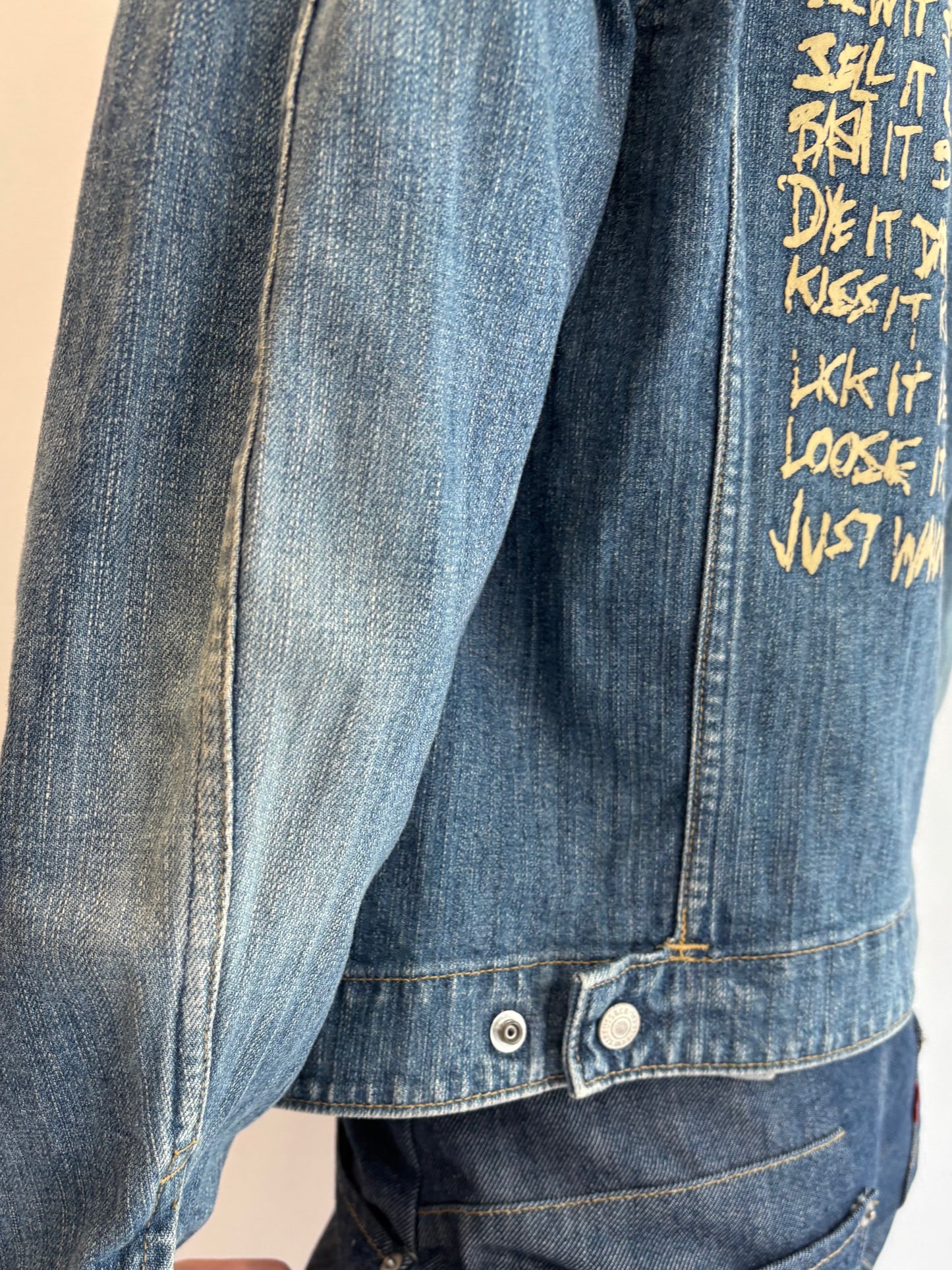 Levi's ENGINEERED JEANS 00s Graphic Denim Jacket