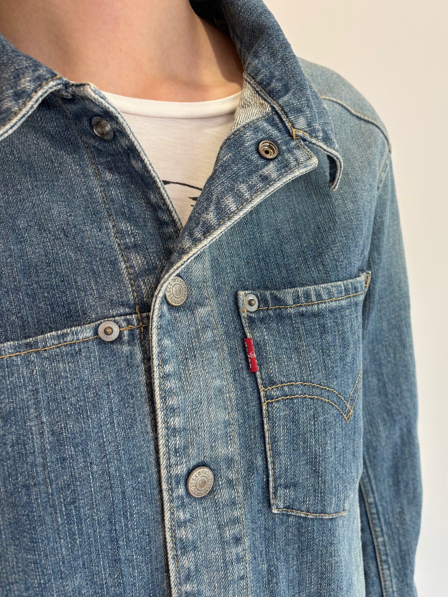 Levi's ENGINEERED JEANS 00s Graphic Denim Jacket