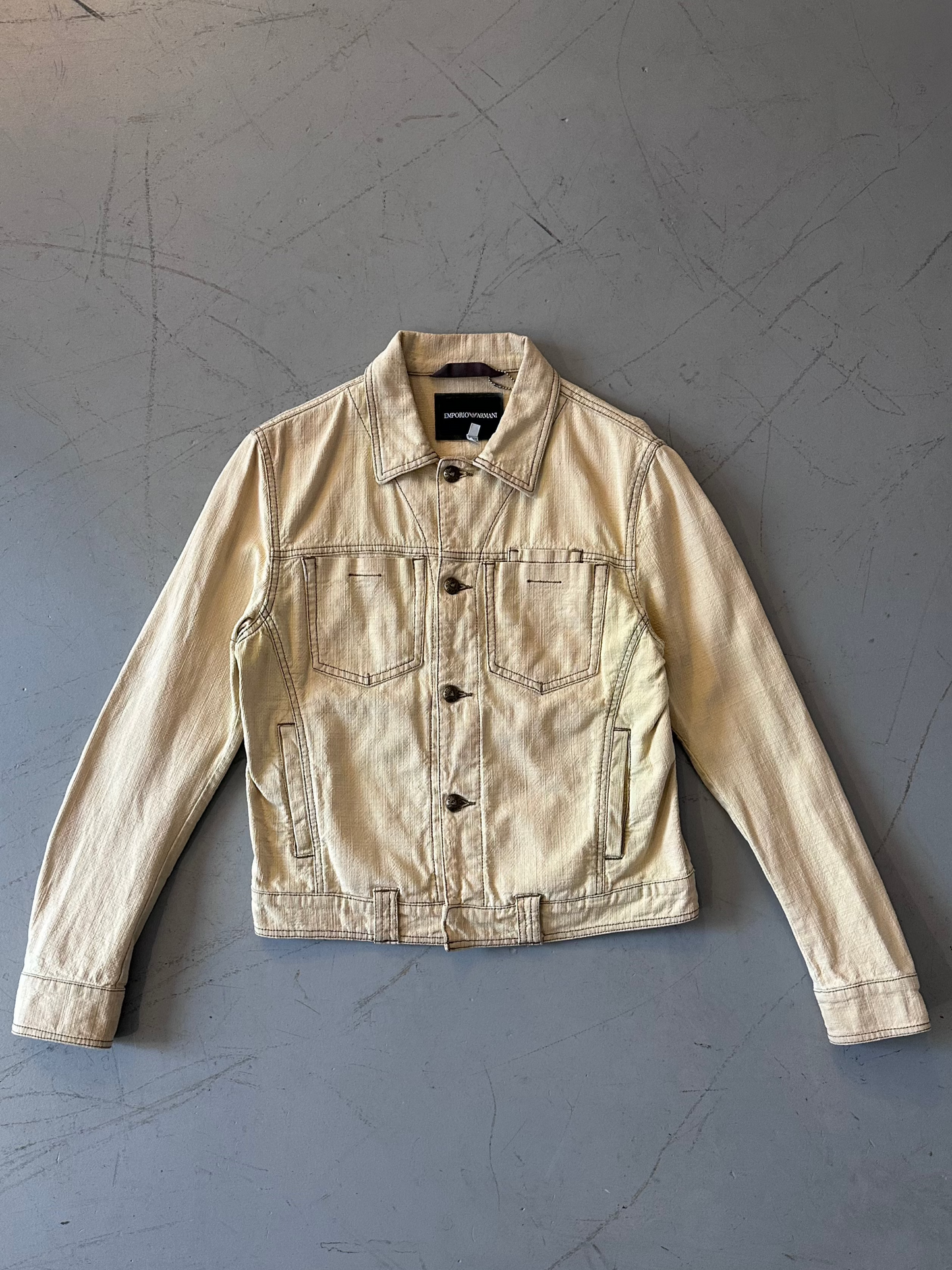 ENPORIO ARMANI Khaki Trucker Jacket