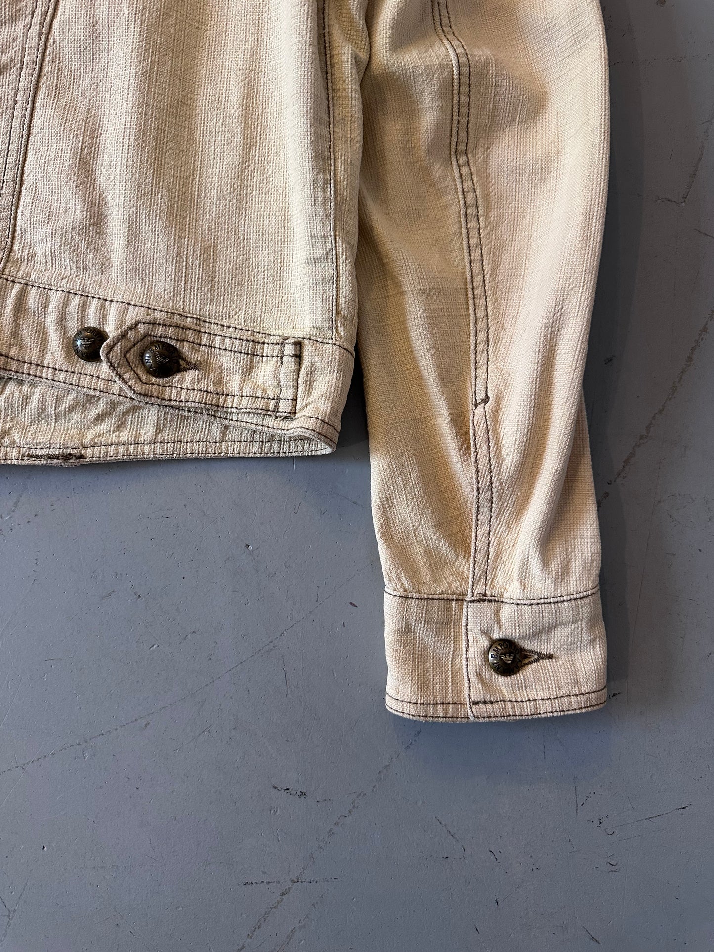 ENPORIO ARMANI Khaki Trucker Jacket