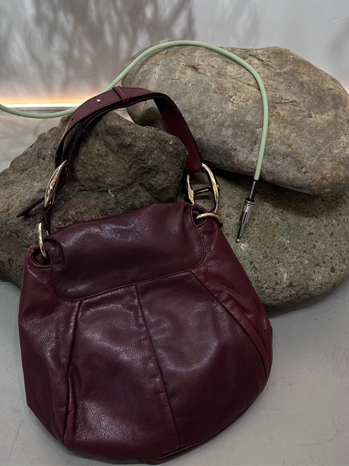 YSL Floral Shoulder Bag 2003SS by Tom Ford