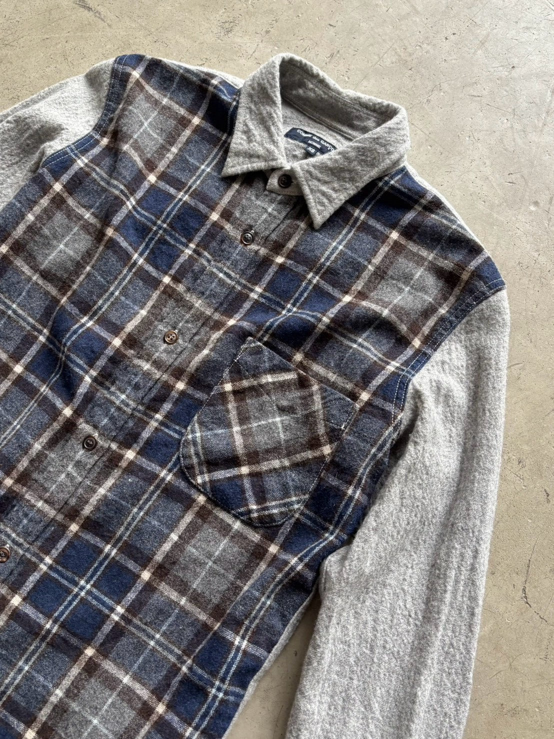 Comme des Garcons Homme Check Wool Shirts