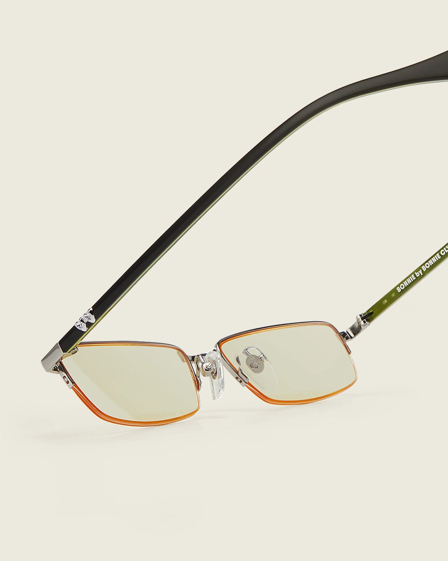 Lucky Star Green Silver & Yellow Tint