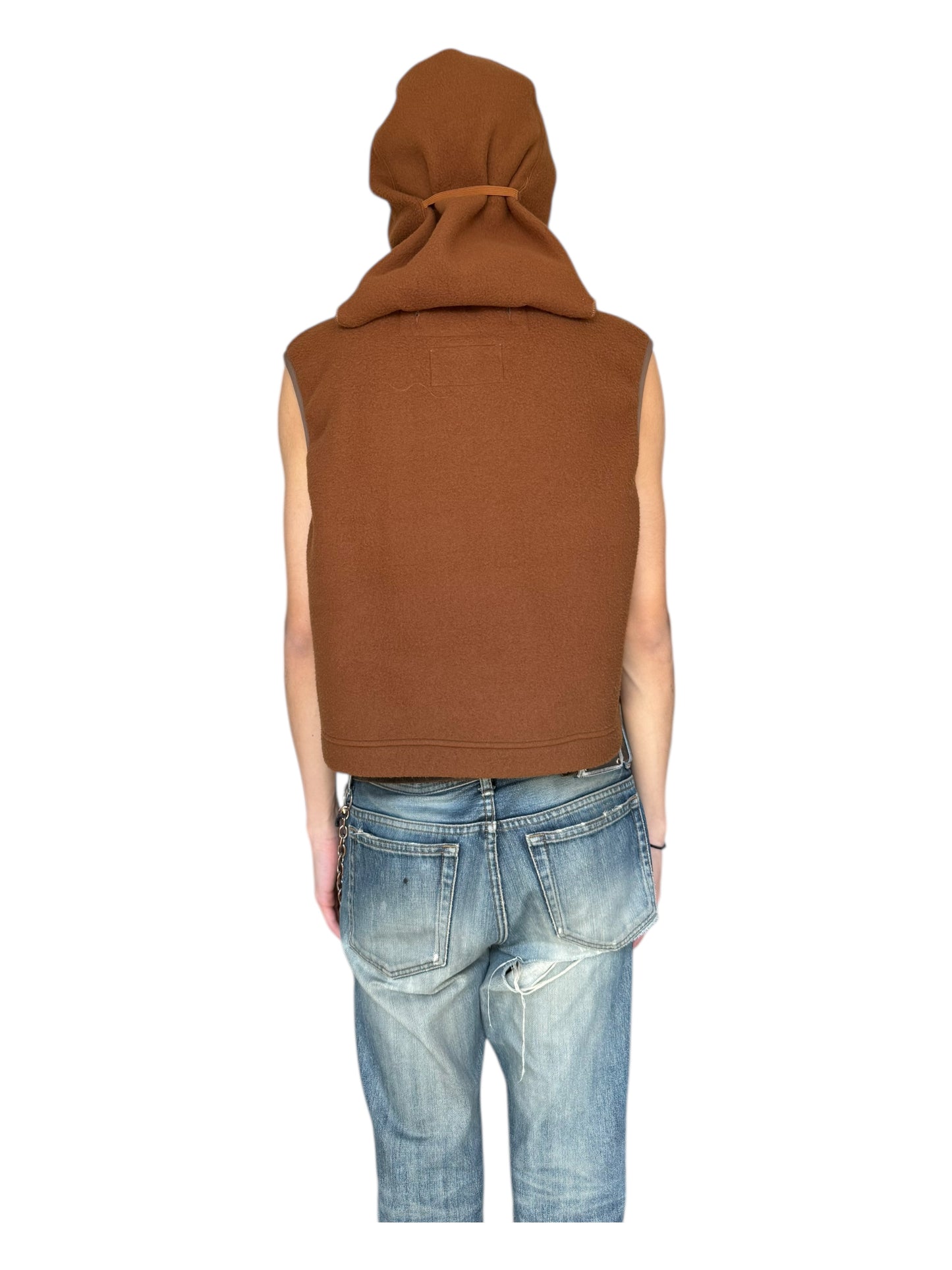 Mountain Research hooded fleece vest