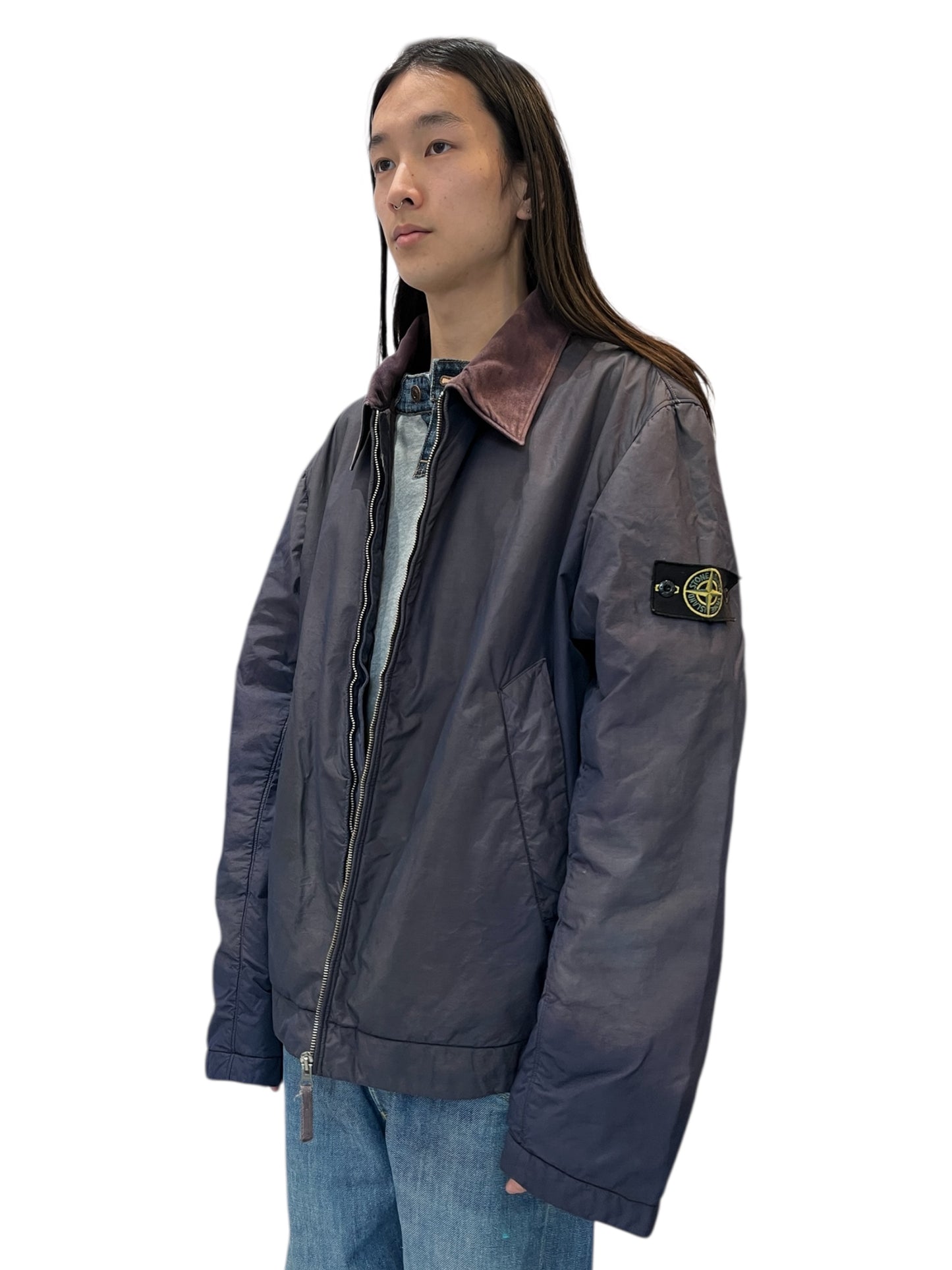 Stone Island 00s Garment Dyed Work Jacket