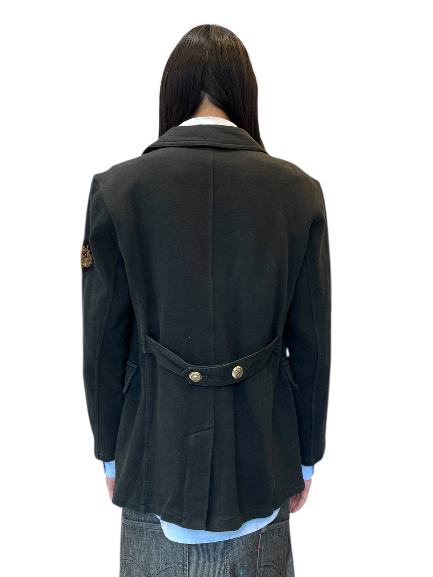 Polo Ralph Lauren Vintage Short Double-Breasted Wool Coat