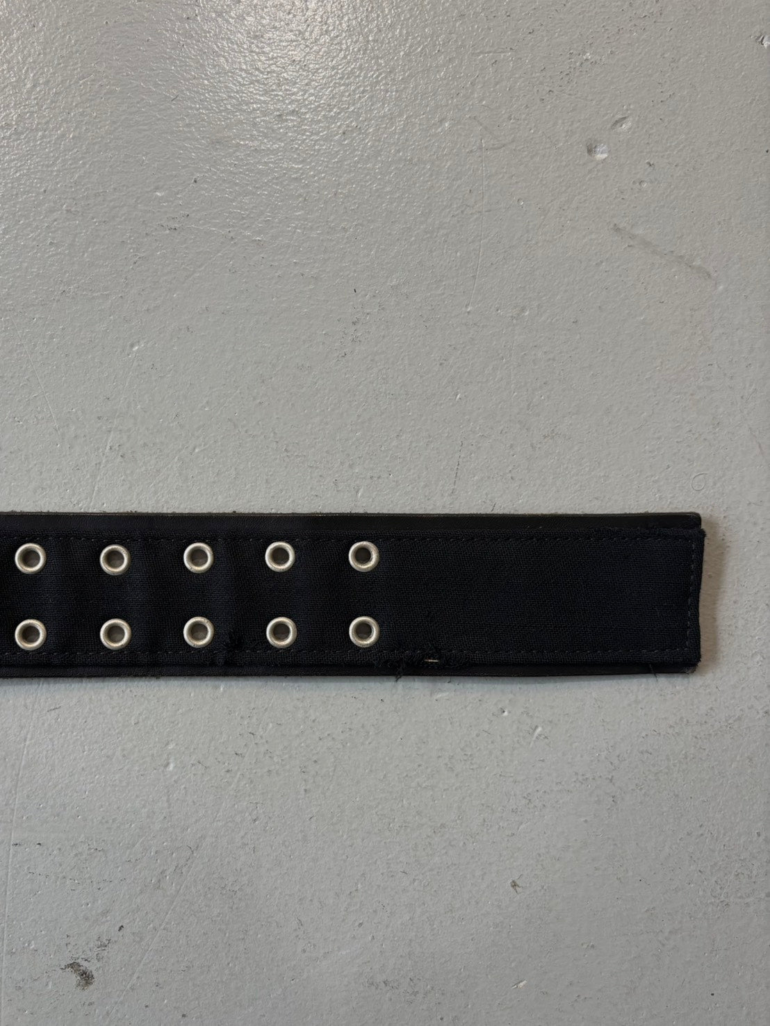 Dirk Bikkembergs 90s Double Hole Belt (Black)