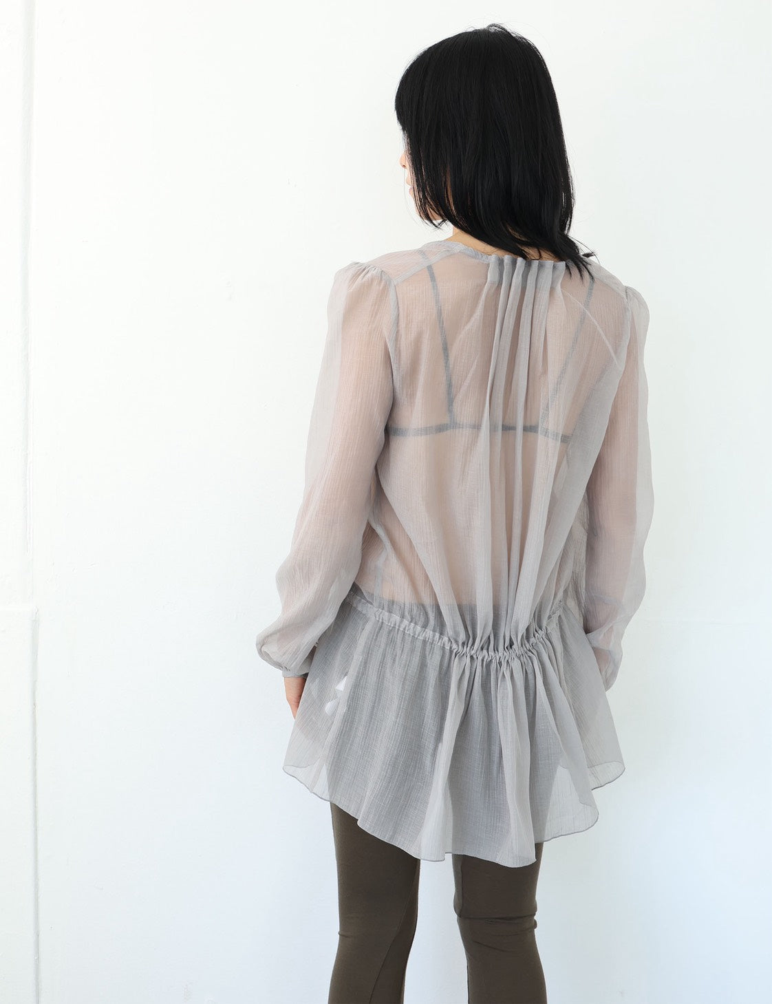 Curtain Buttoned Dress