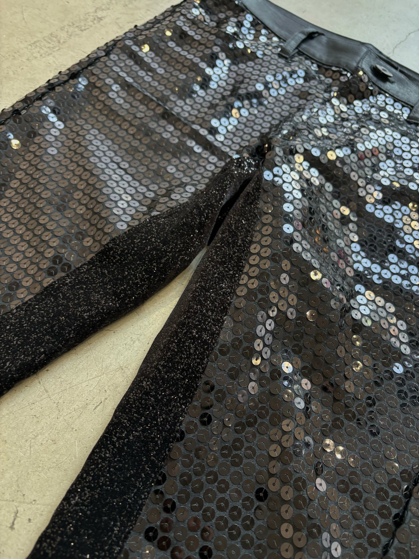 Junya Watanabe Fall 2014 Sequins Trousers (velvetknife)