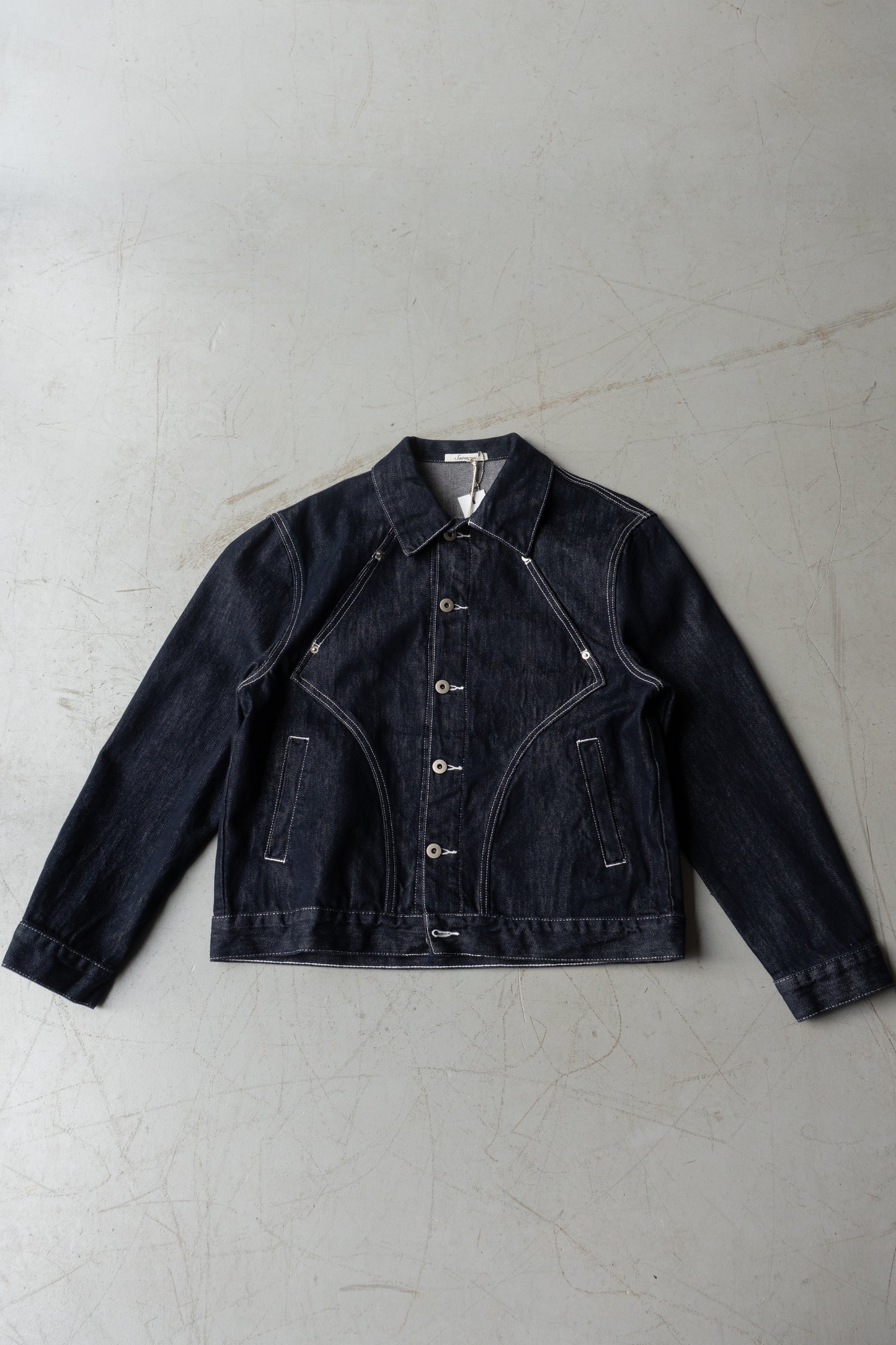 White Stitch original denim Jacket
