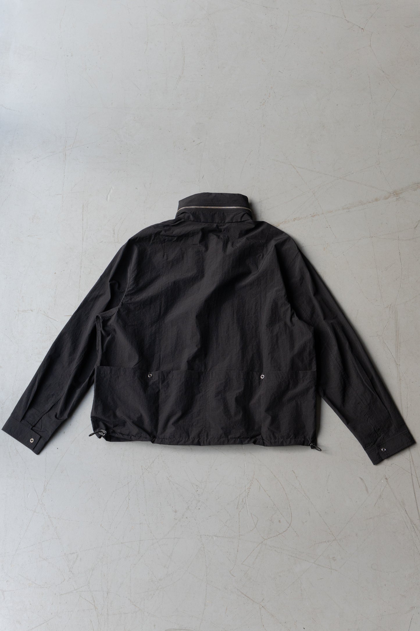 Hidden hooded jacket