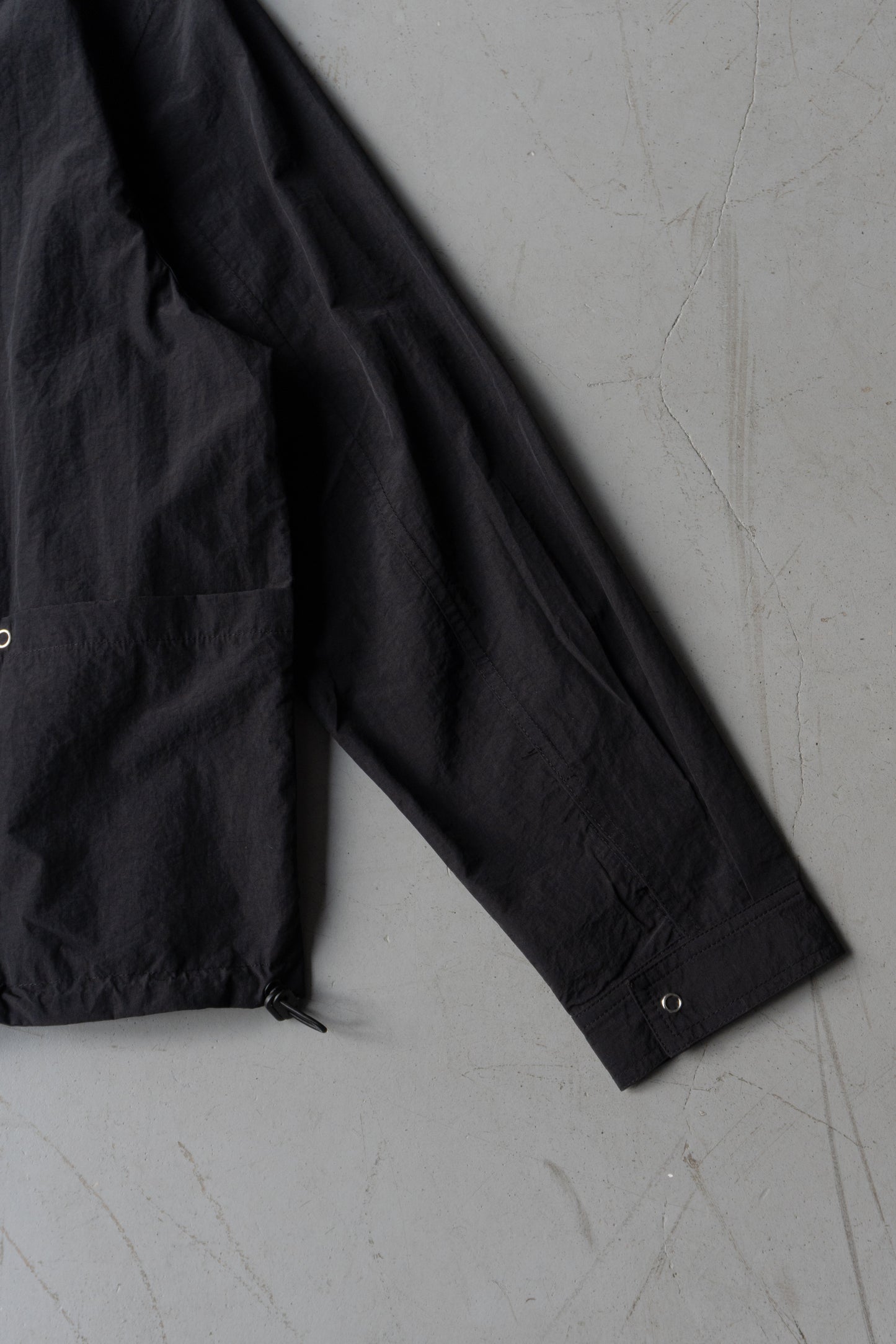 Hidden hooded jacket