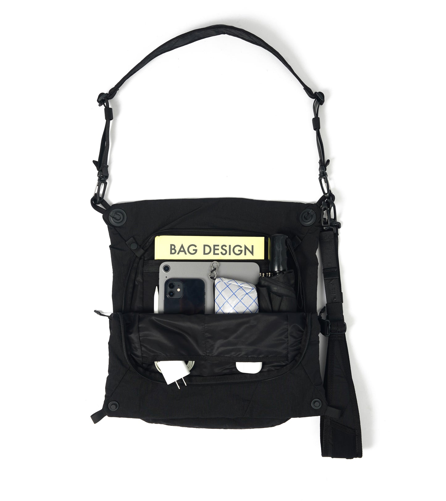 TE|ECOYA® 3-WAY MESSENGER BAG