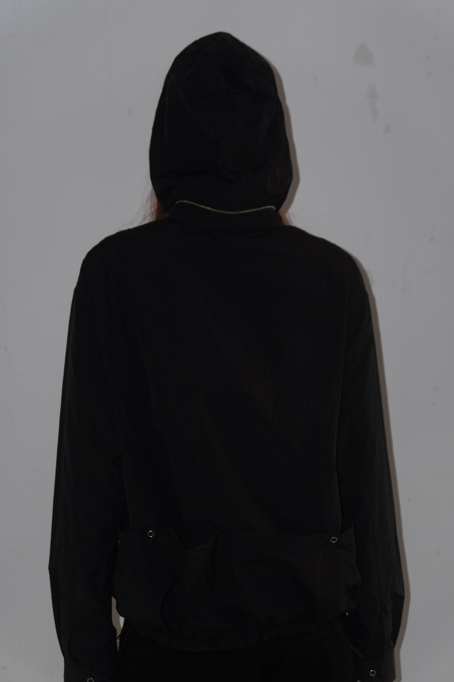 Hidden hooded jacket