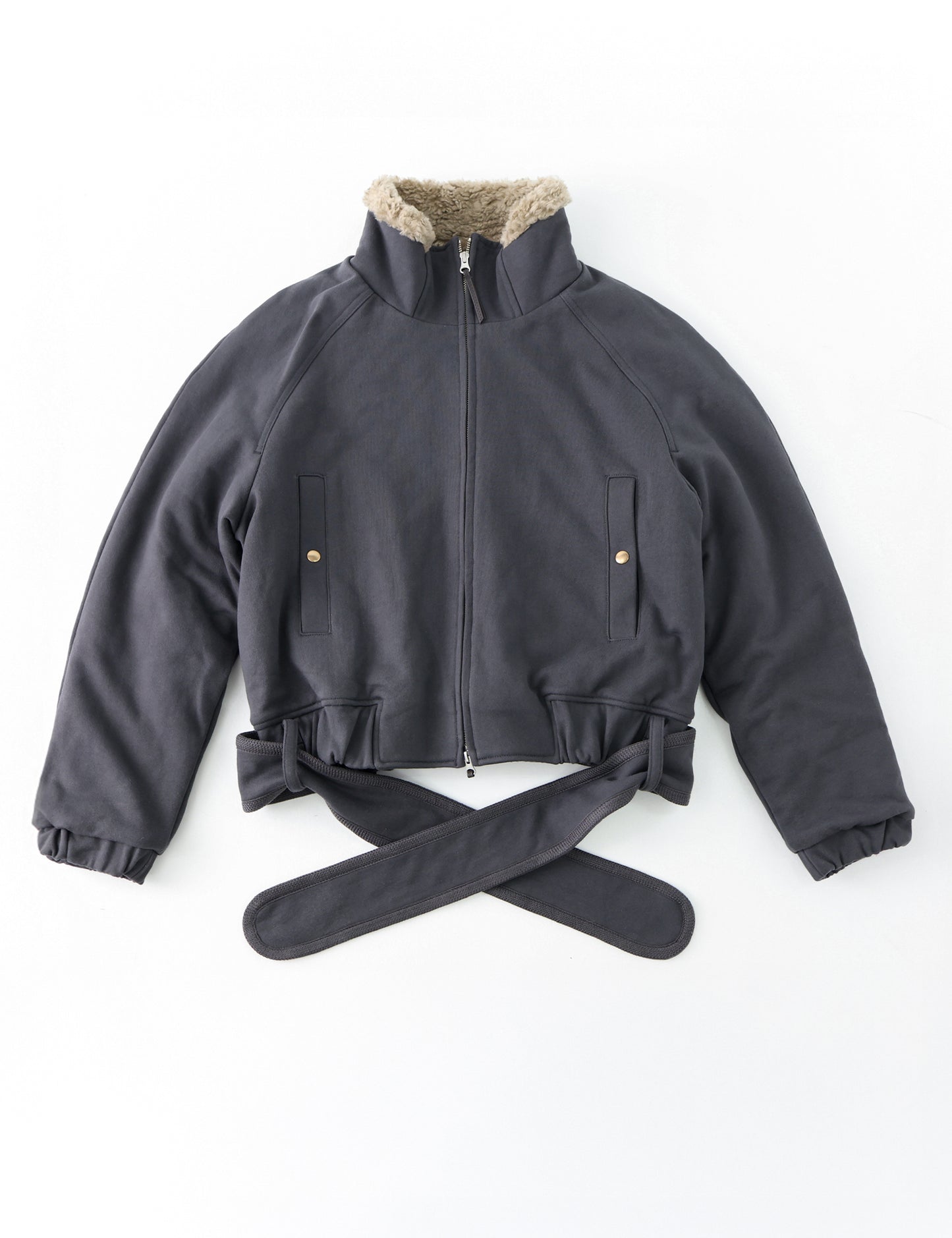 Belt zip jacket