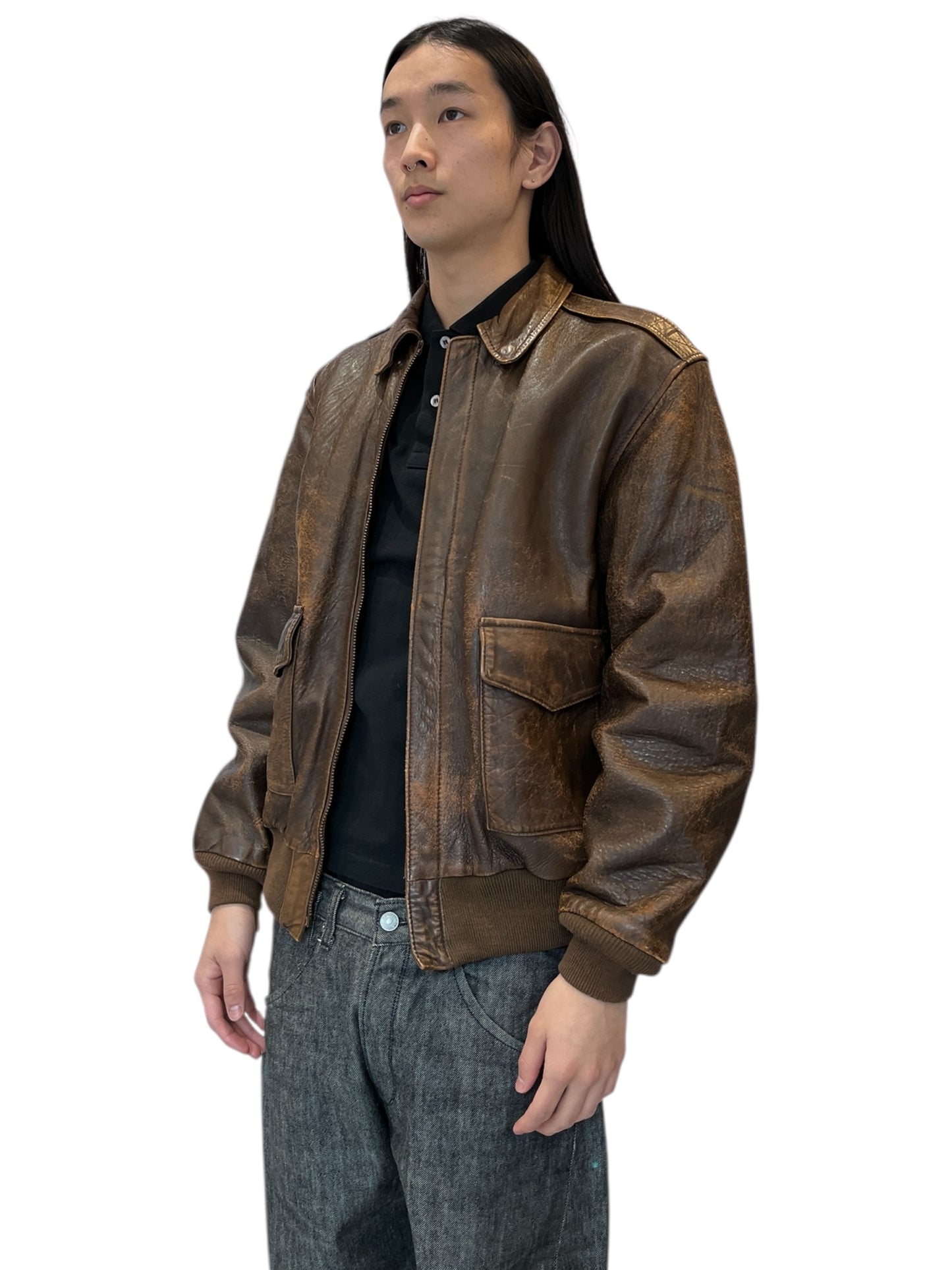 HOUSTON cow leather jacket
