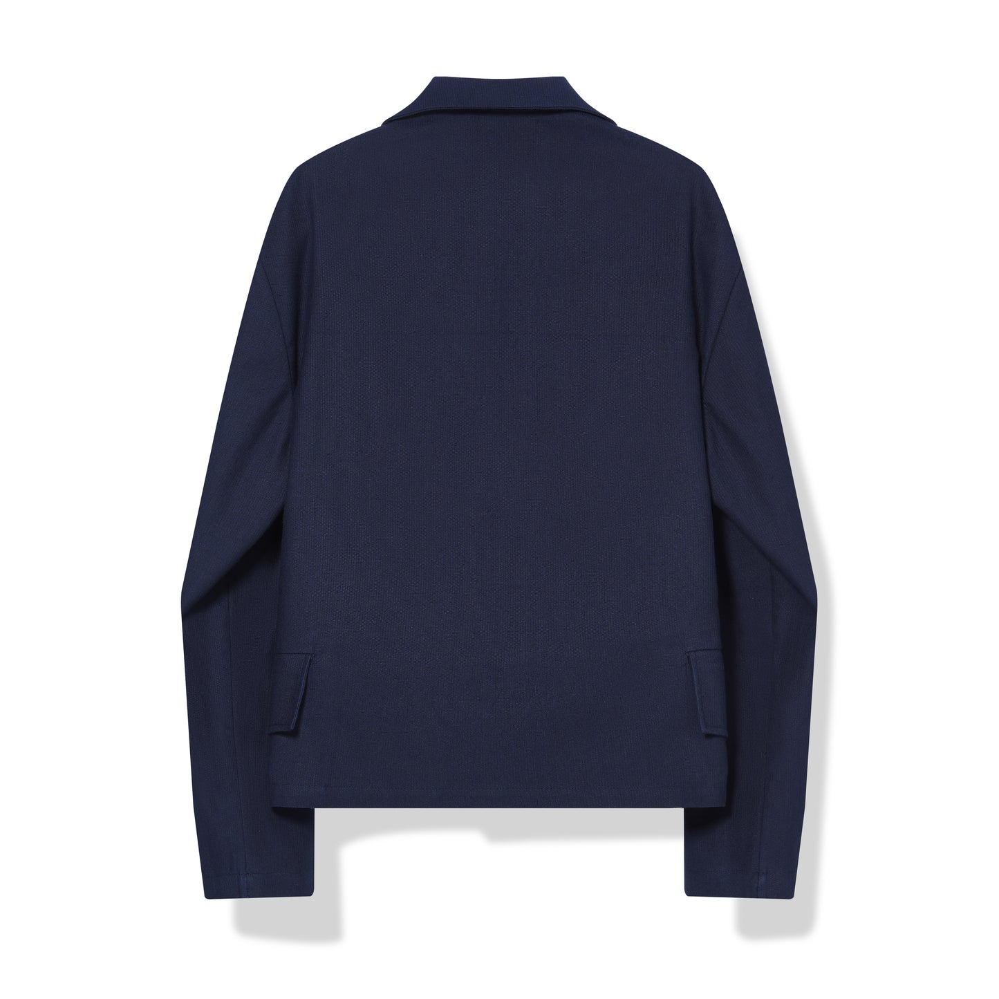 Structured-Collar Corduroy Jacket