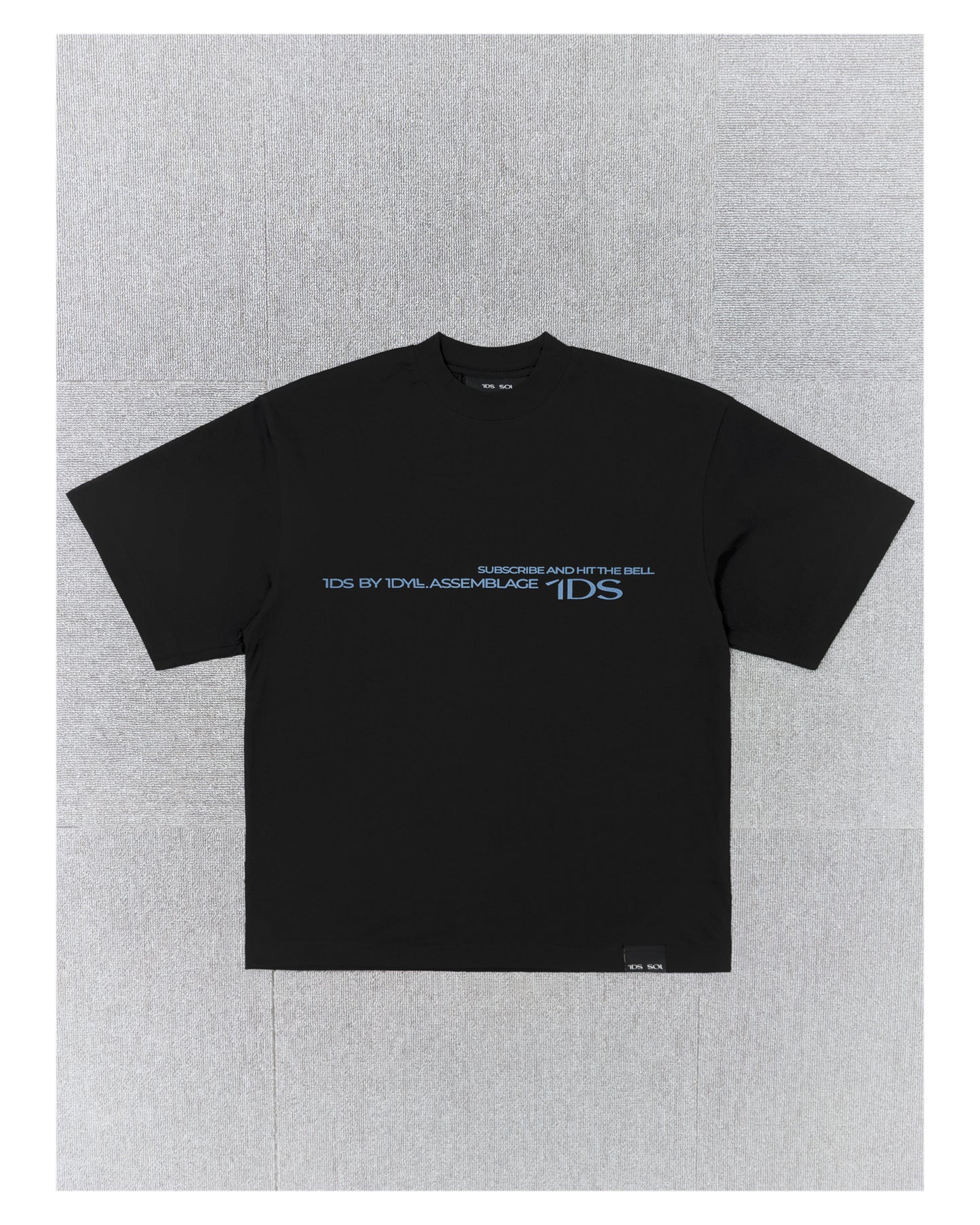 1ds 26 Logo Boxy Tee (Black)
