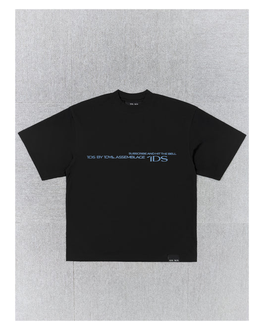 1ds 26 Logo Boxy Tee (Black)