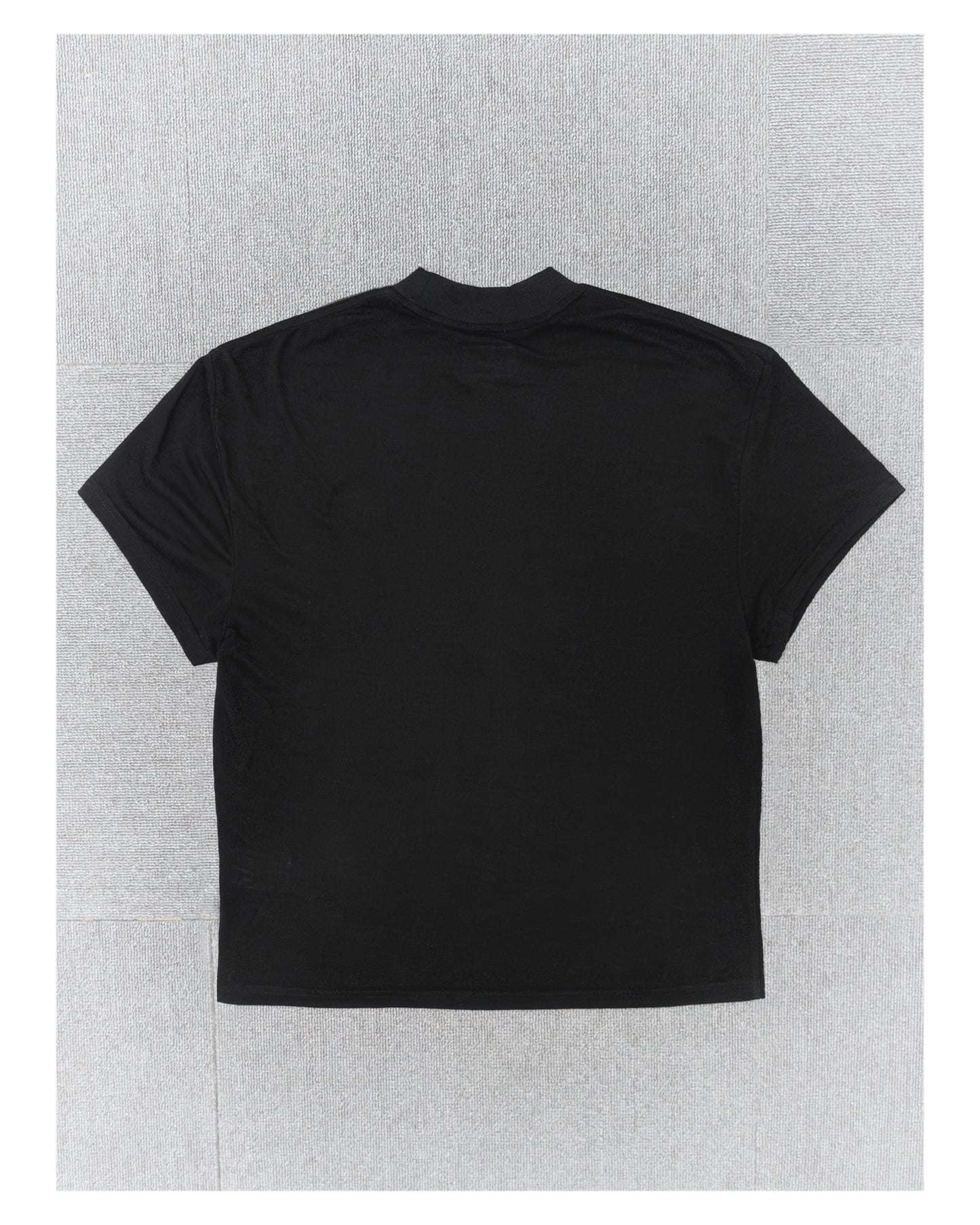 1ds Light Sheer Slim Tee (Black)